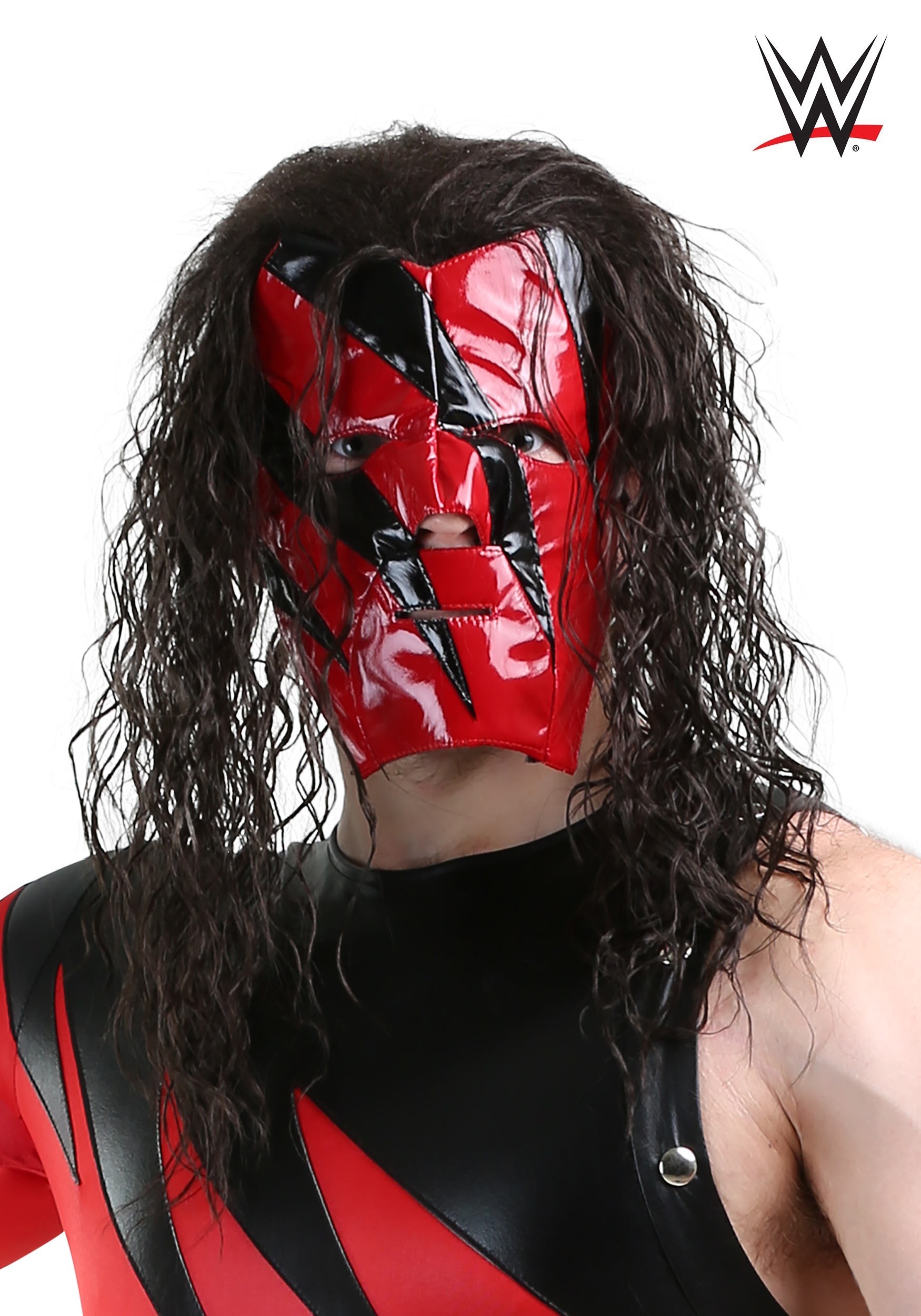 Adult WWE Kane Wig
