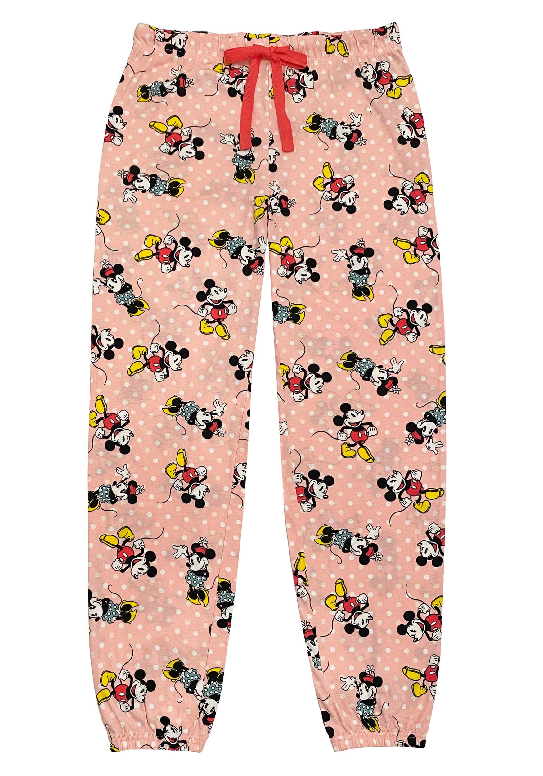 Mickey & Minnie Mouse Pose Joggers for Women