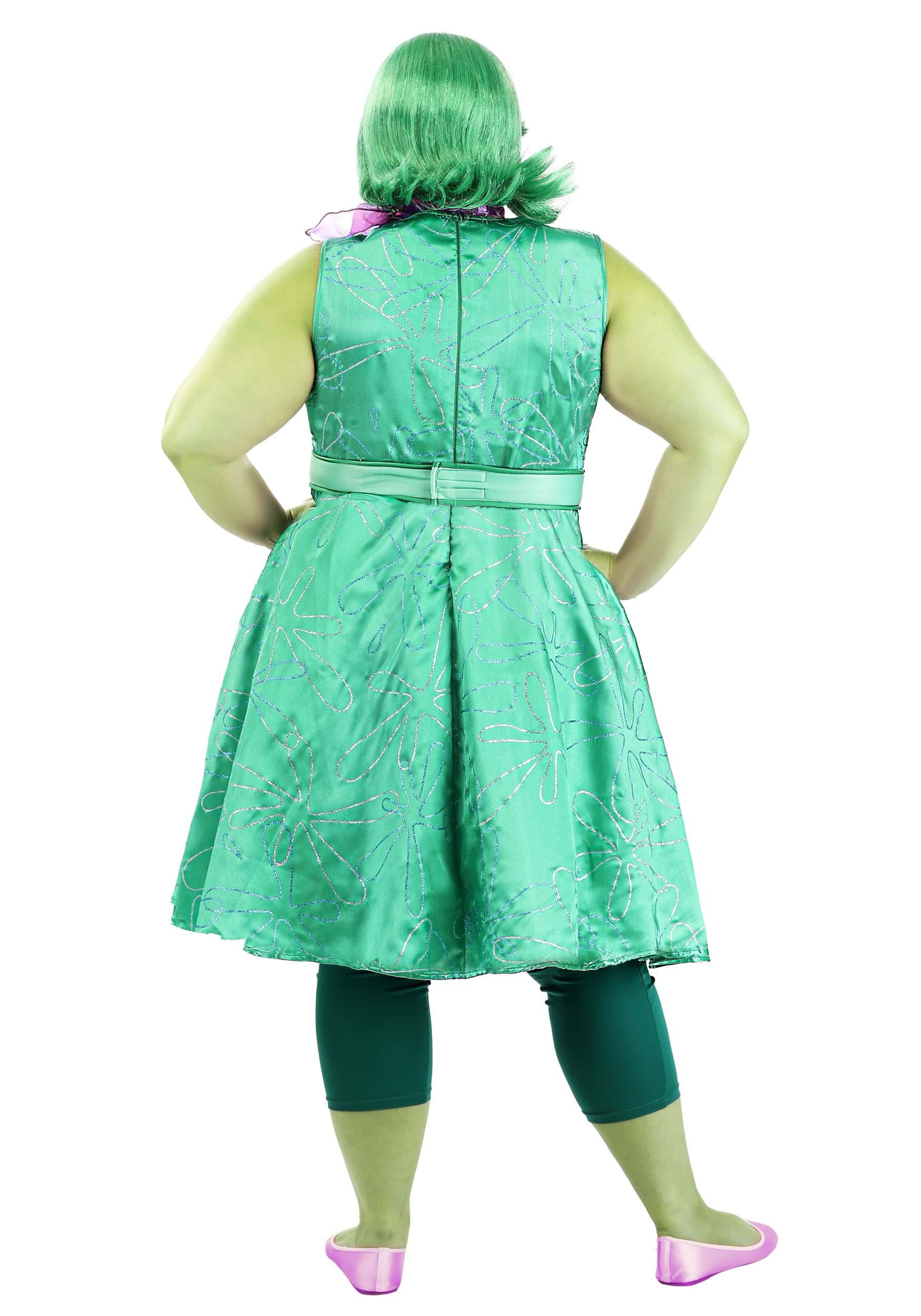 Plus Size Disney and Pixar Inside Out Women's Disgust Costume 10 Plus Size Disney and Pixar Inside Out Women's Disgust Costume