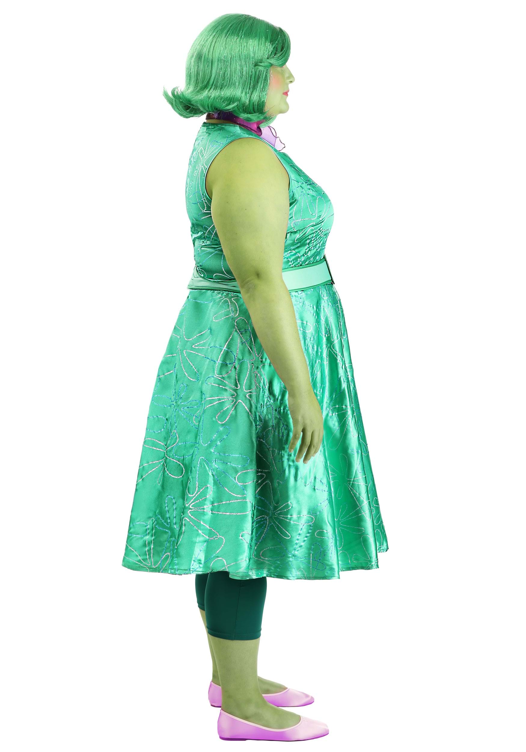Plus Size Disney and Pixar Inside Out Women's Disgust Costume 11 Plus Size Disney and Pixar Inside Out Women's Disgust Costume
