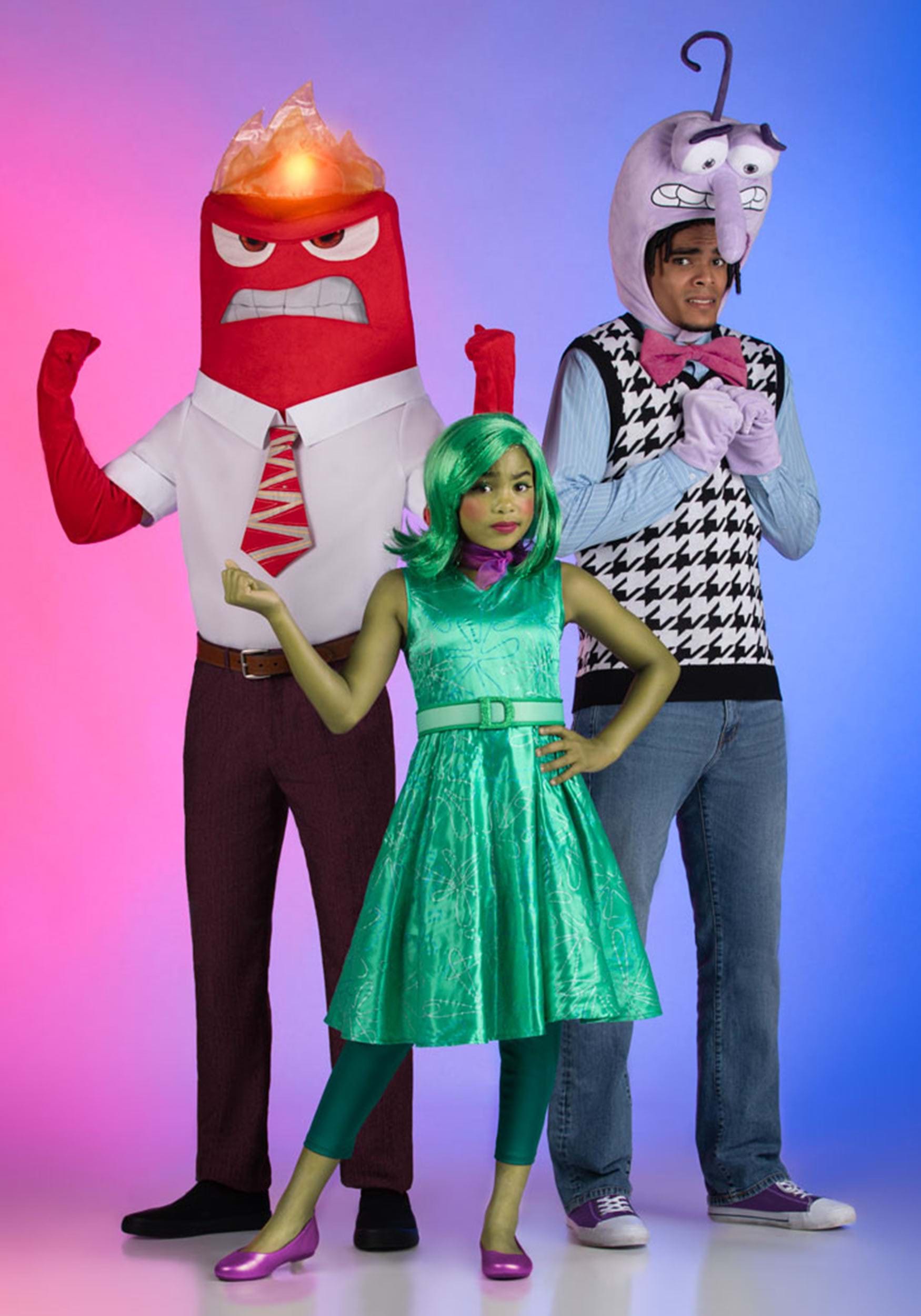 Plus Size Disney and Pixar Inside Out Women's Disgust Costume 4 Plus Size Disney and Pixar Inside Out Women's Disgust Costume
