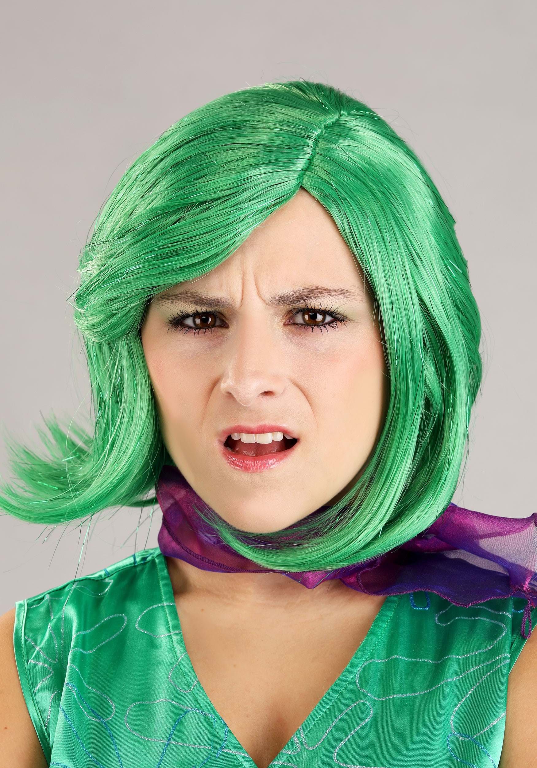 Plus Size Disney and Pixar Inside Out Women's Disgust Costume 6 Plus Size Disney and Pixar Inside Out Women's Disgust Costume