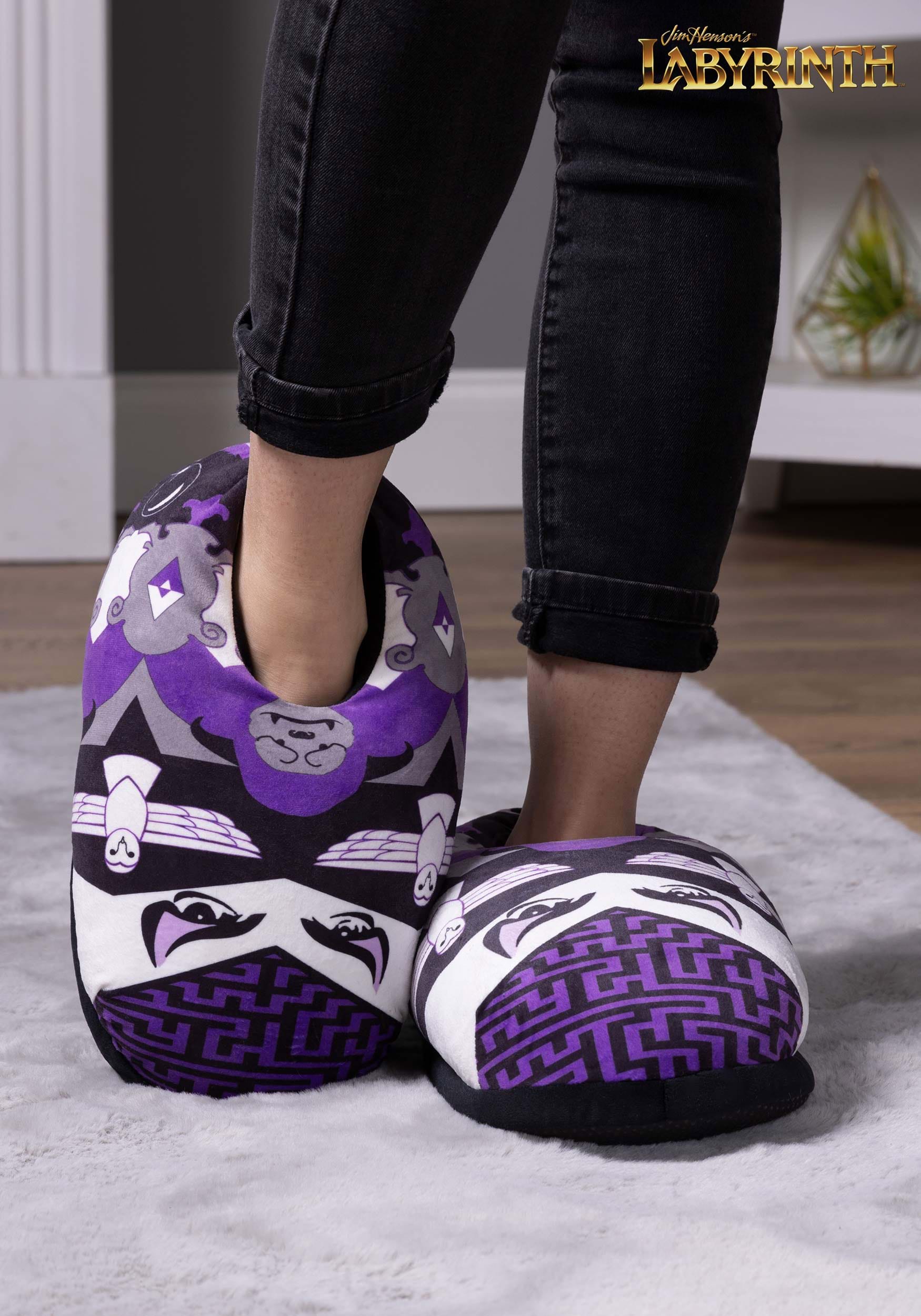 Labyrinth Dancing Jareth & Goblins Slippers for Adults