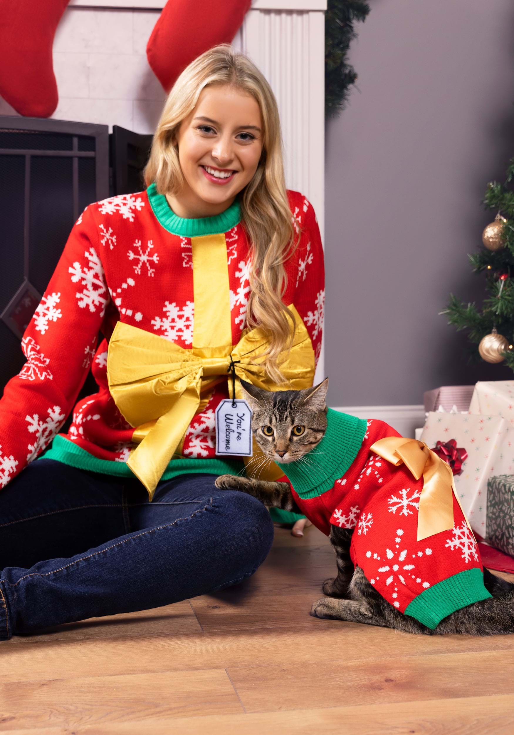 Pet Christmas Present Sweater