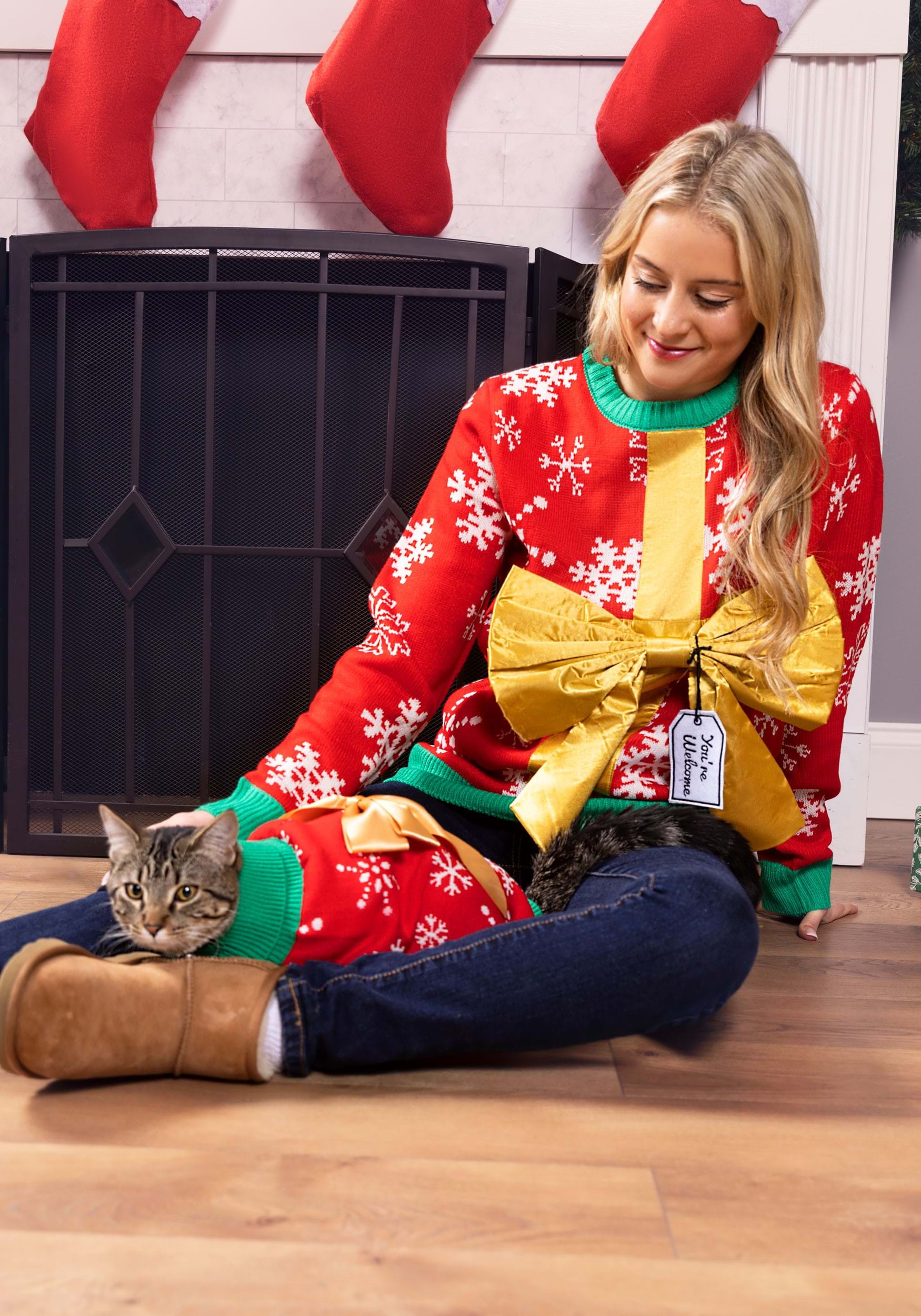 Pet Christmas Present Sweater
