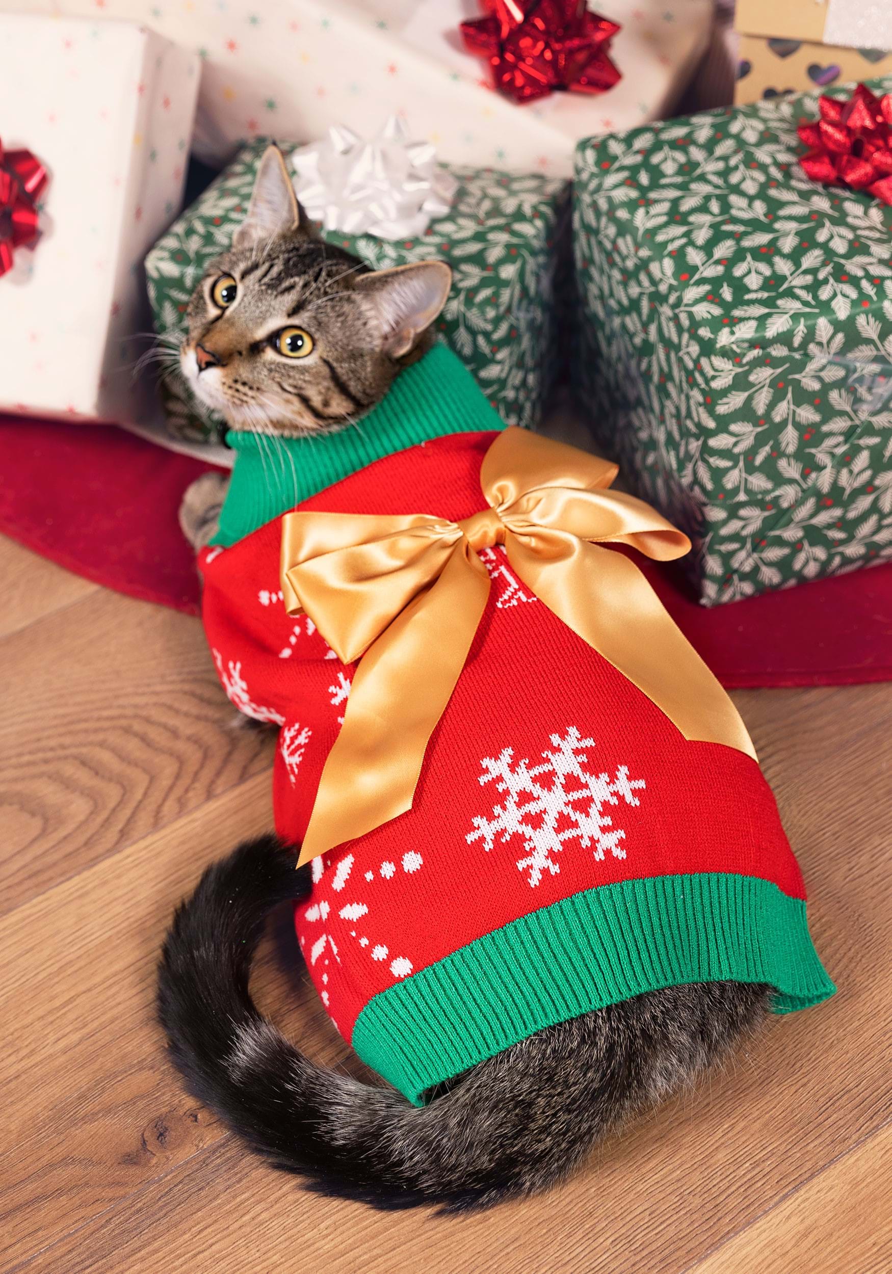 Pet Christmas Present Sweater