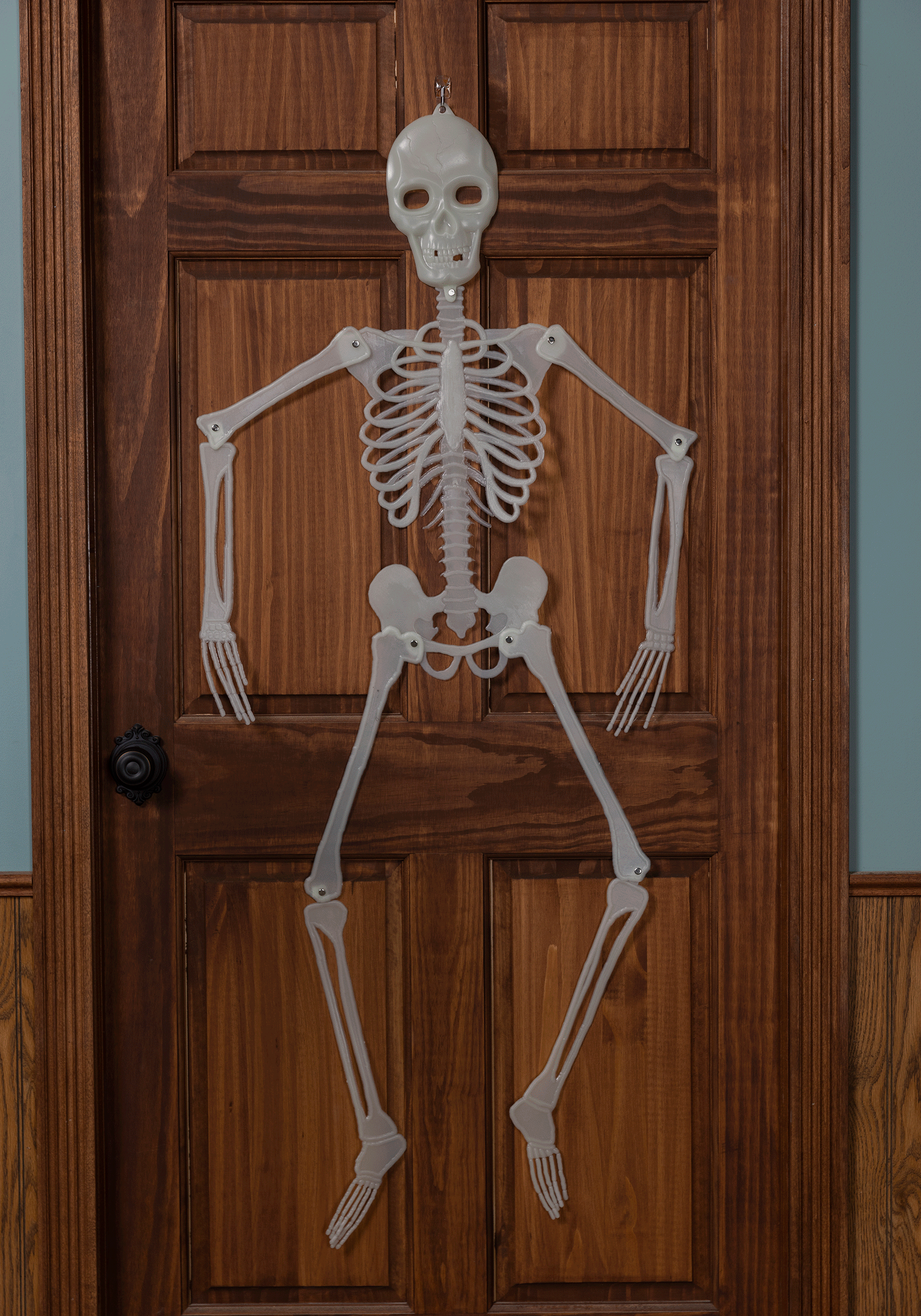 5FT Glow in the Dark Skeleton Halloween Decoration