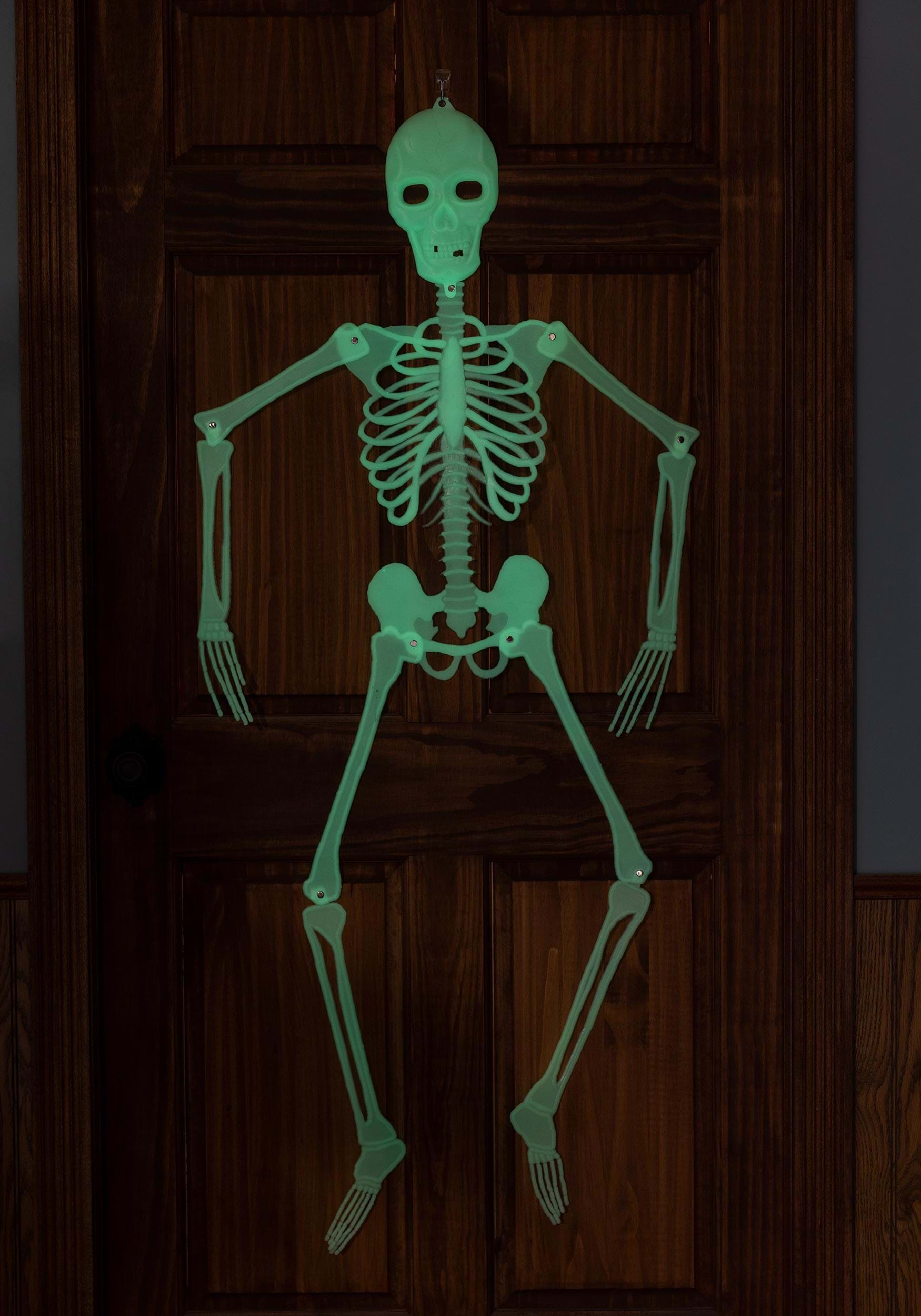 5FT Glow in the Dark Skeleton Halloween Decoration