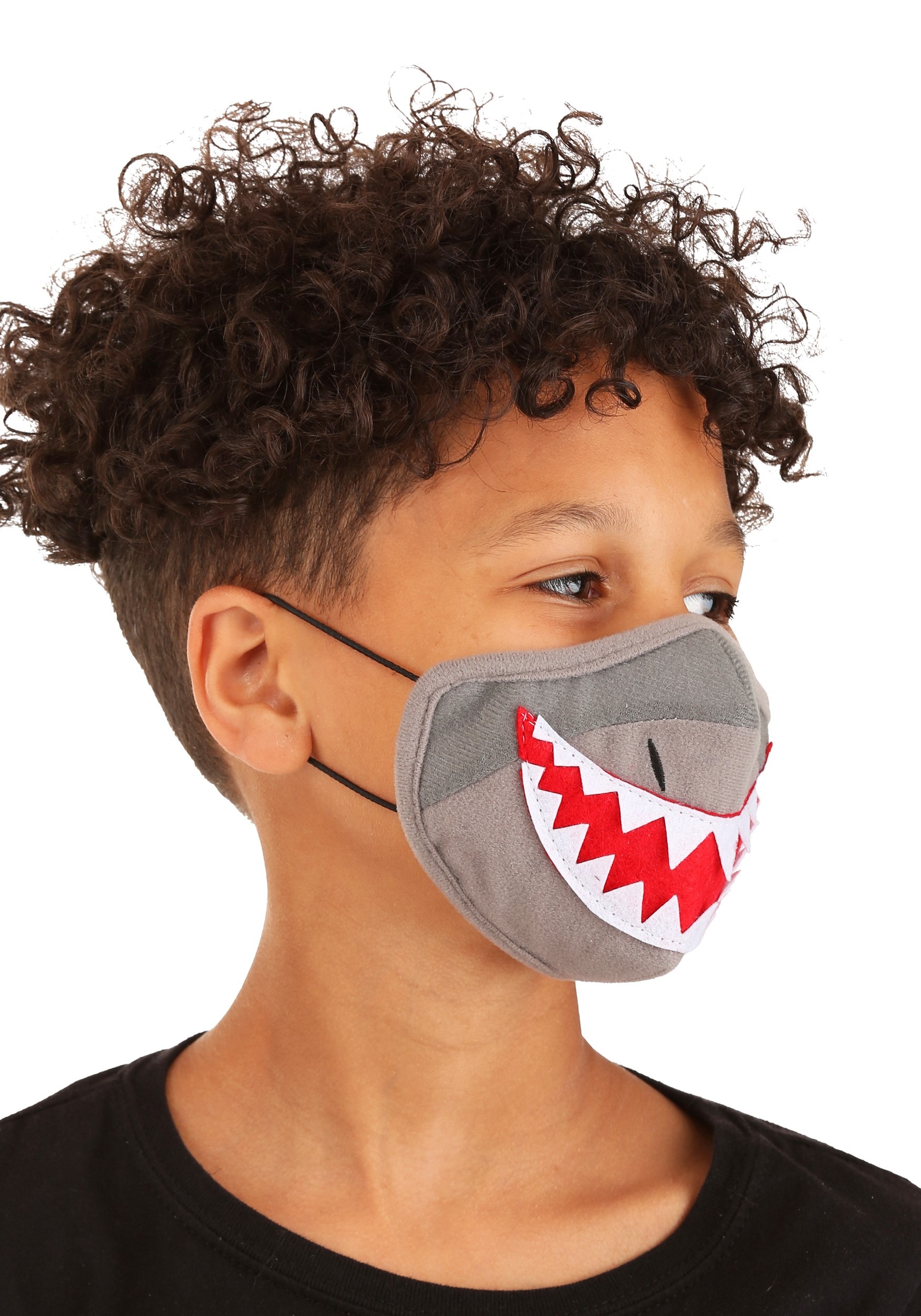 Child Shark Sublimated Face Mask