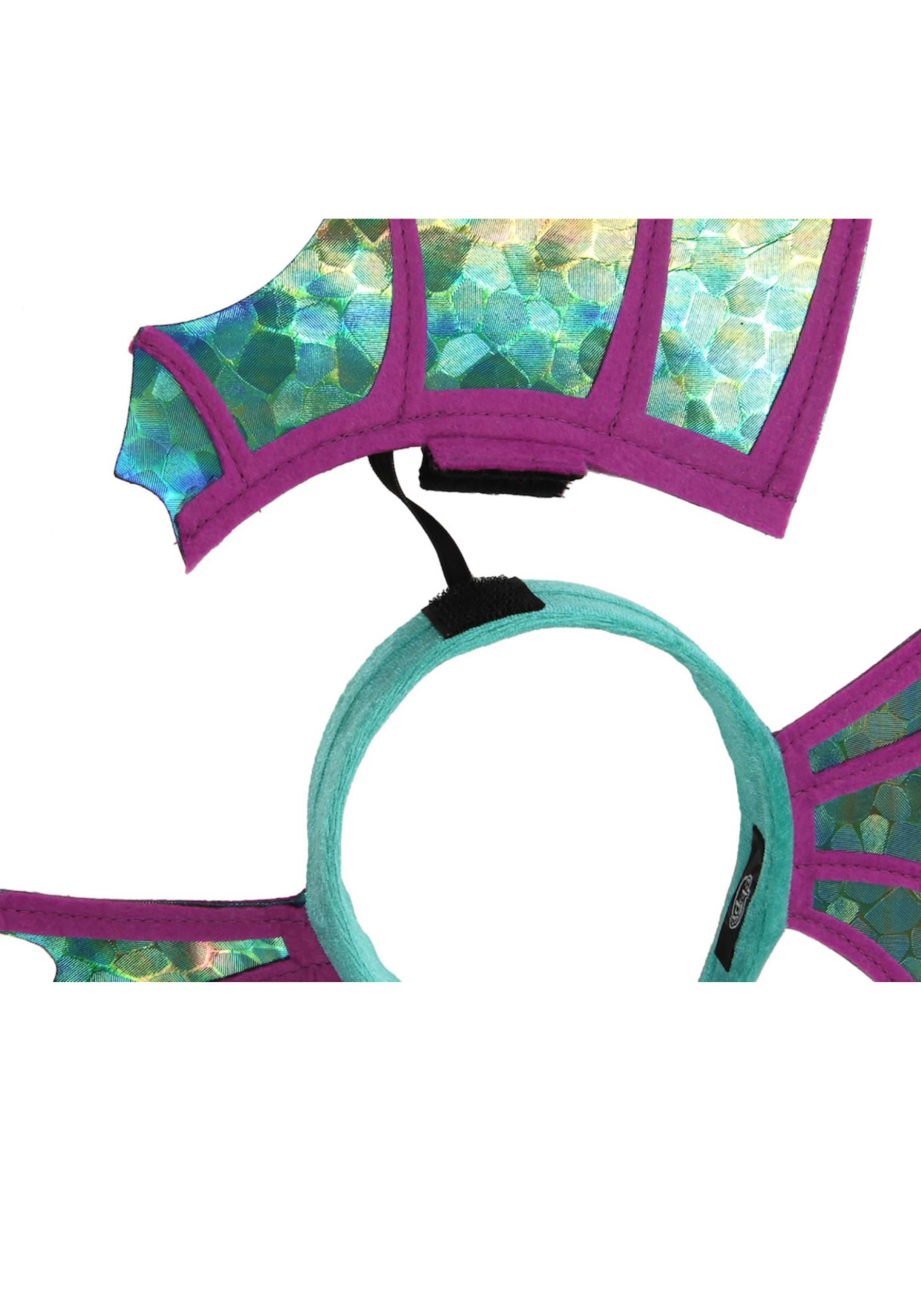 Seahorse Shimmer Fin Costume Headband