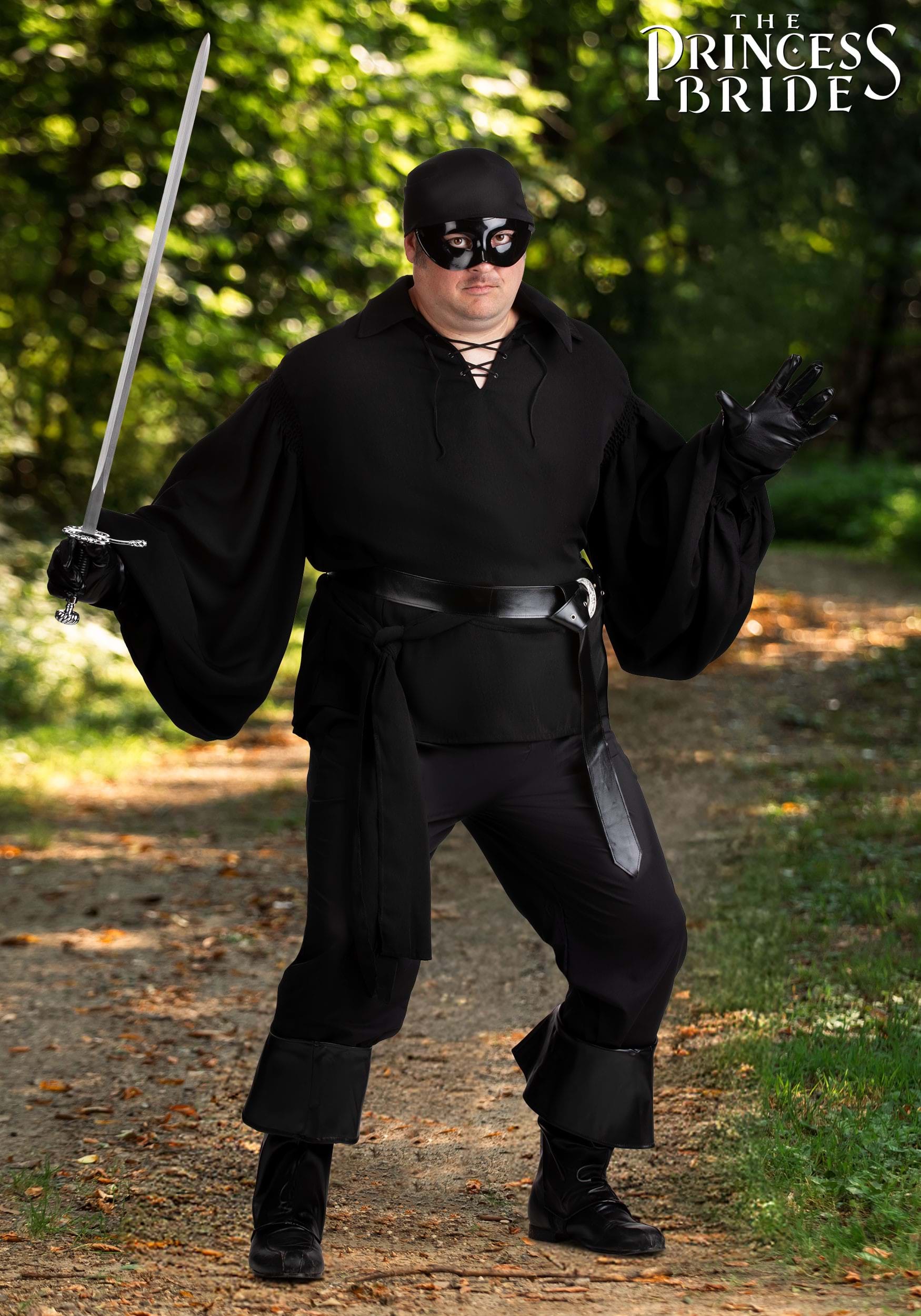 Plus Size The Princess Bride Authentic Westley Costume for Men 1 Plus Size The Princess Bride Authentic Westley Costume for Men