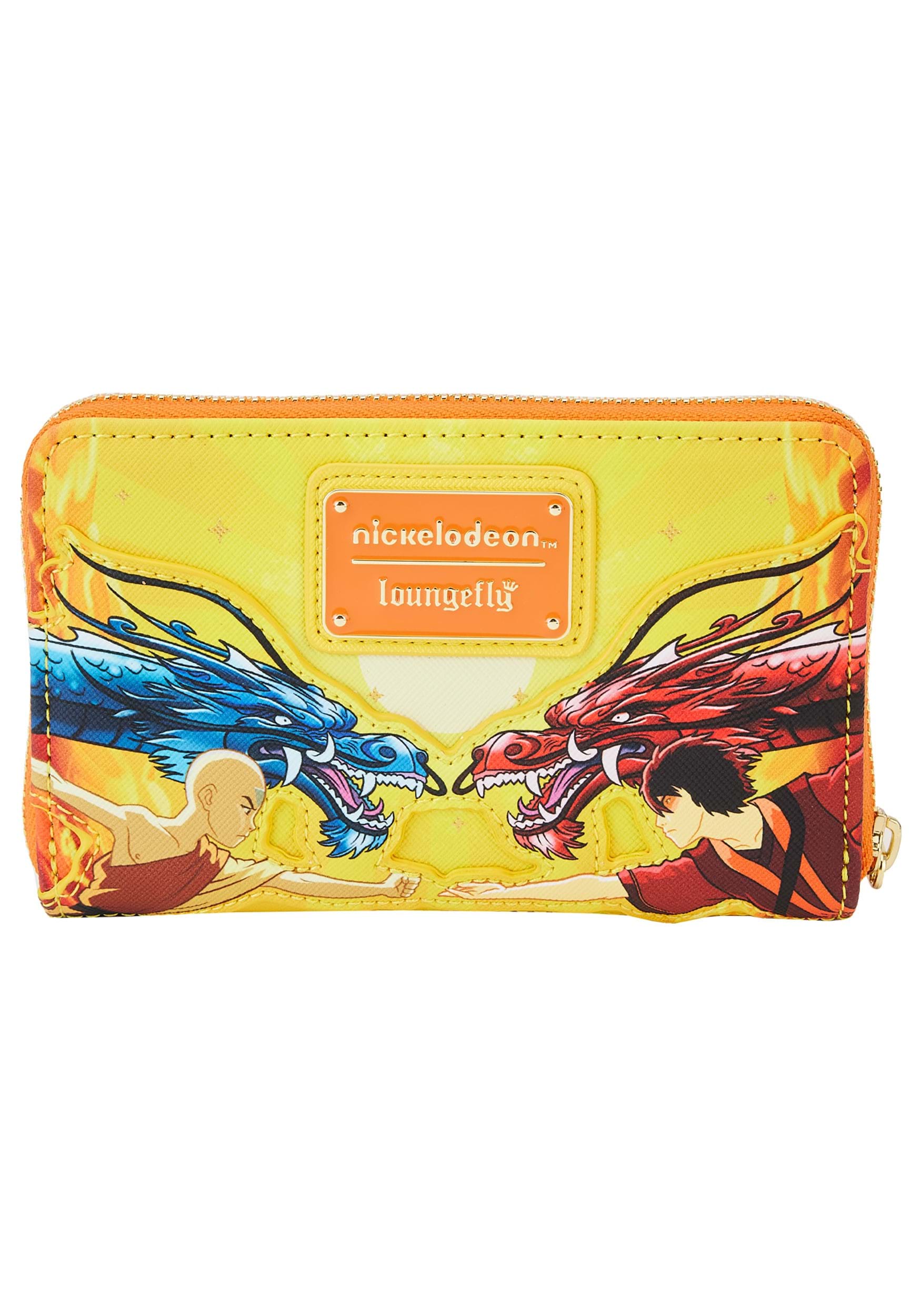 Loungefly Nickelodeon Avatar the Last Airbender Fire Dance Zip-Around Wallet