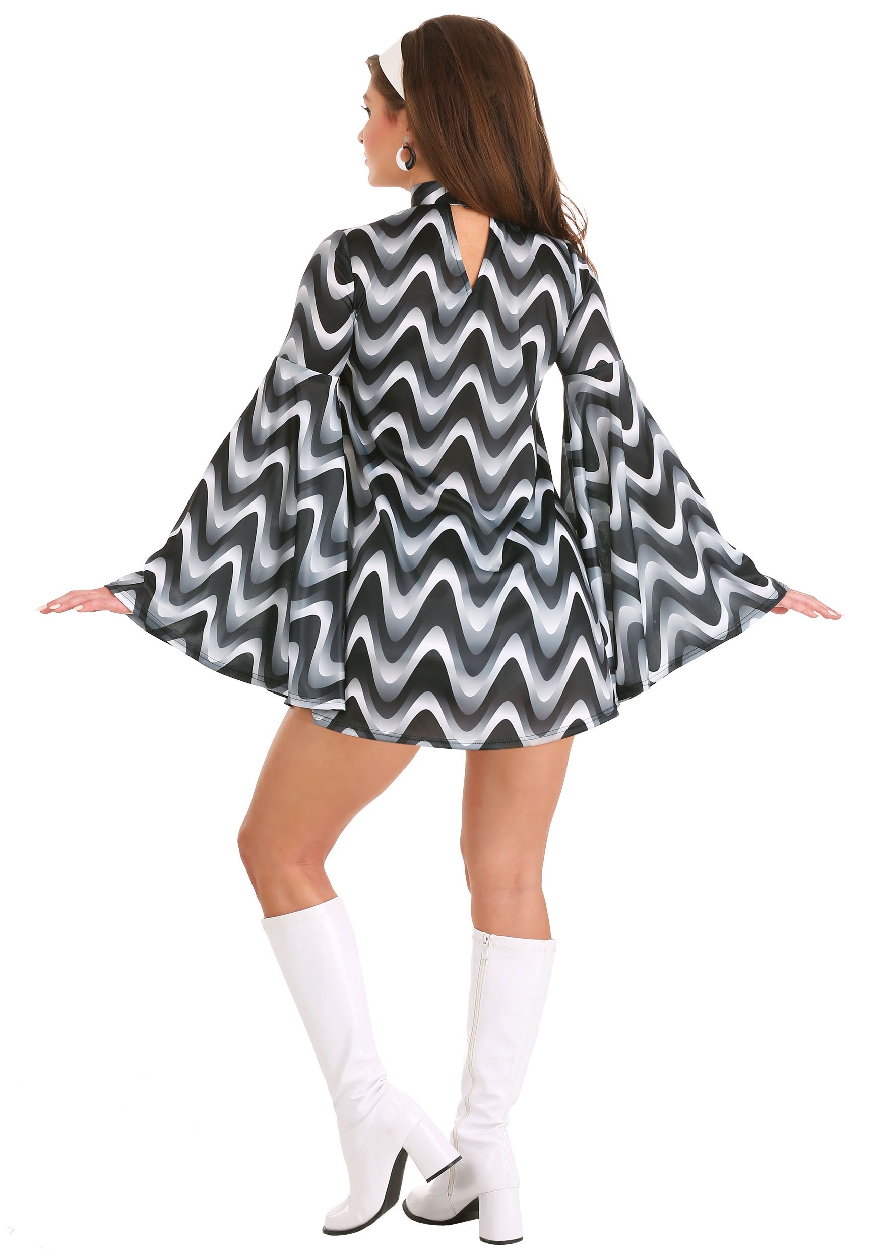 Silver Queen Disco Costume for Women