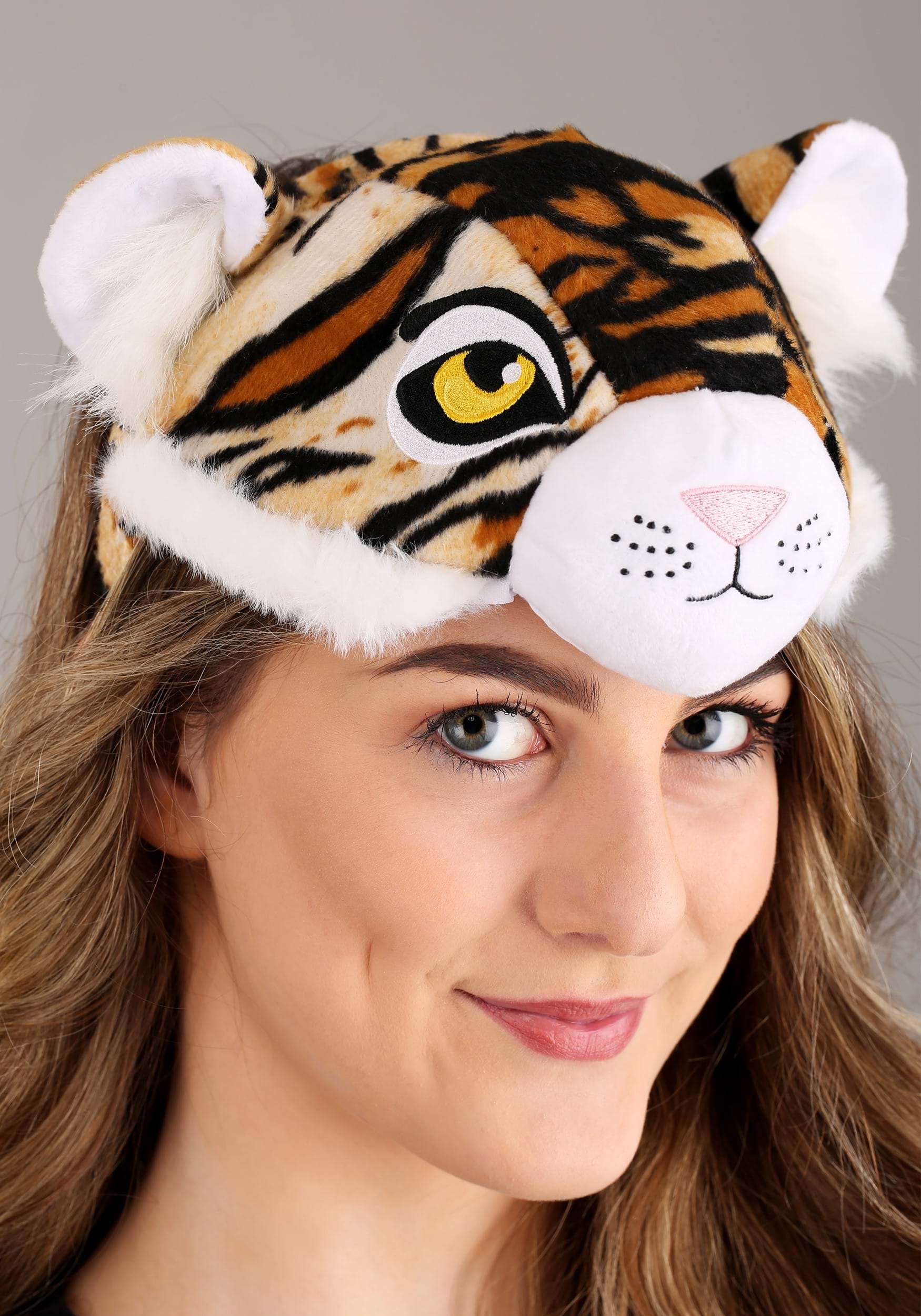 Tiger Headband & Tail Costume Kit 3 Tiger Headband & Tail Costume Kit