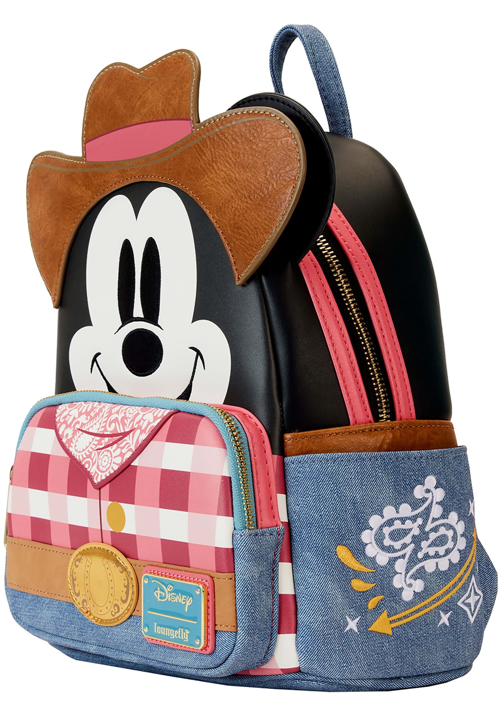 Loungefly Disney Western Mickey Mouse Cosplay Mini Backpack 2 Loungefly Disney Western Mickey Mouse Cosplay Mini Backpack