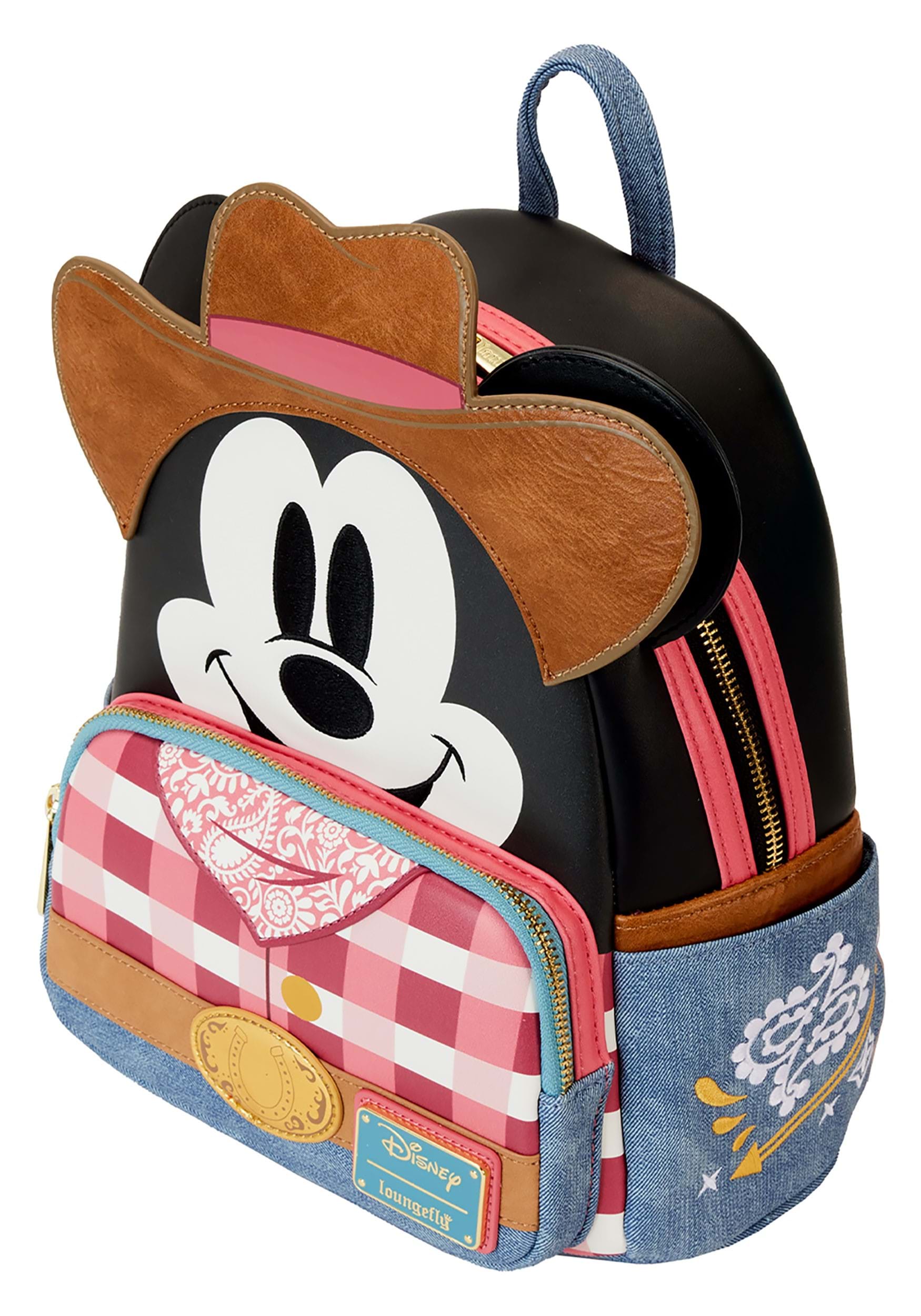 Loungefly Disney Western Mickey Mouse Cosplay Mini Backpack 3 Loungefly Disney Western Mickey Mouse Cosplay Mini Backpack