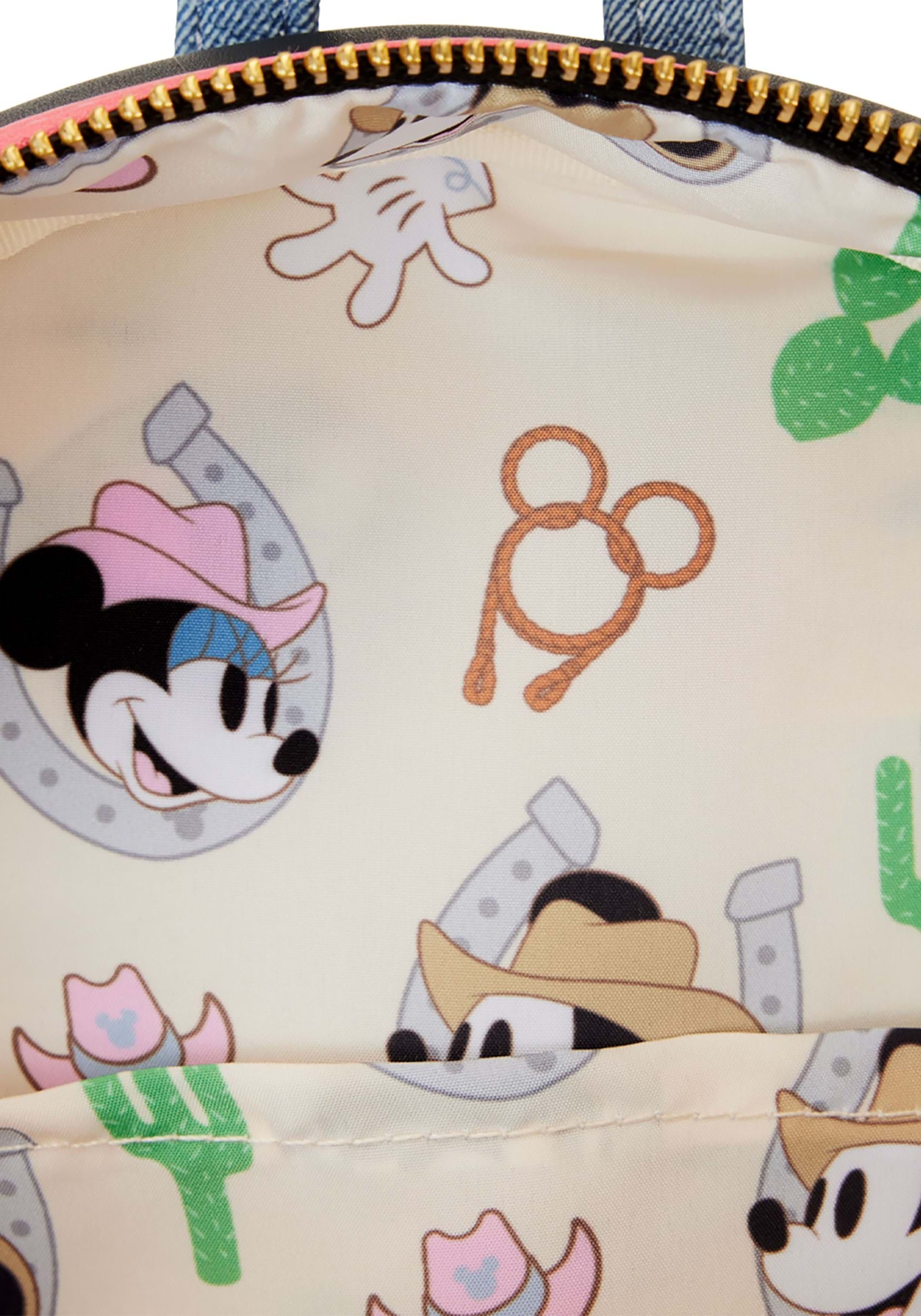 Loungefly Disney Western Mickey Mouse Cosplay Mini Backpack 6 Loungefly Disney Western Mickey Mouse Cosplay Mini Backpack