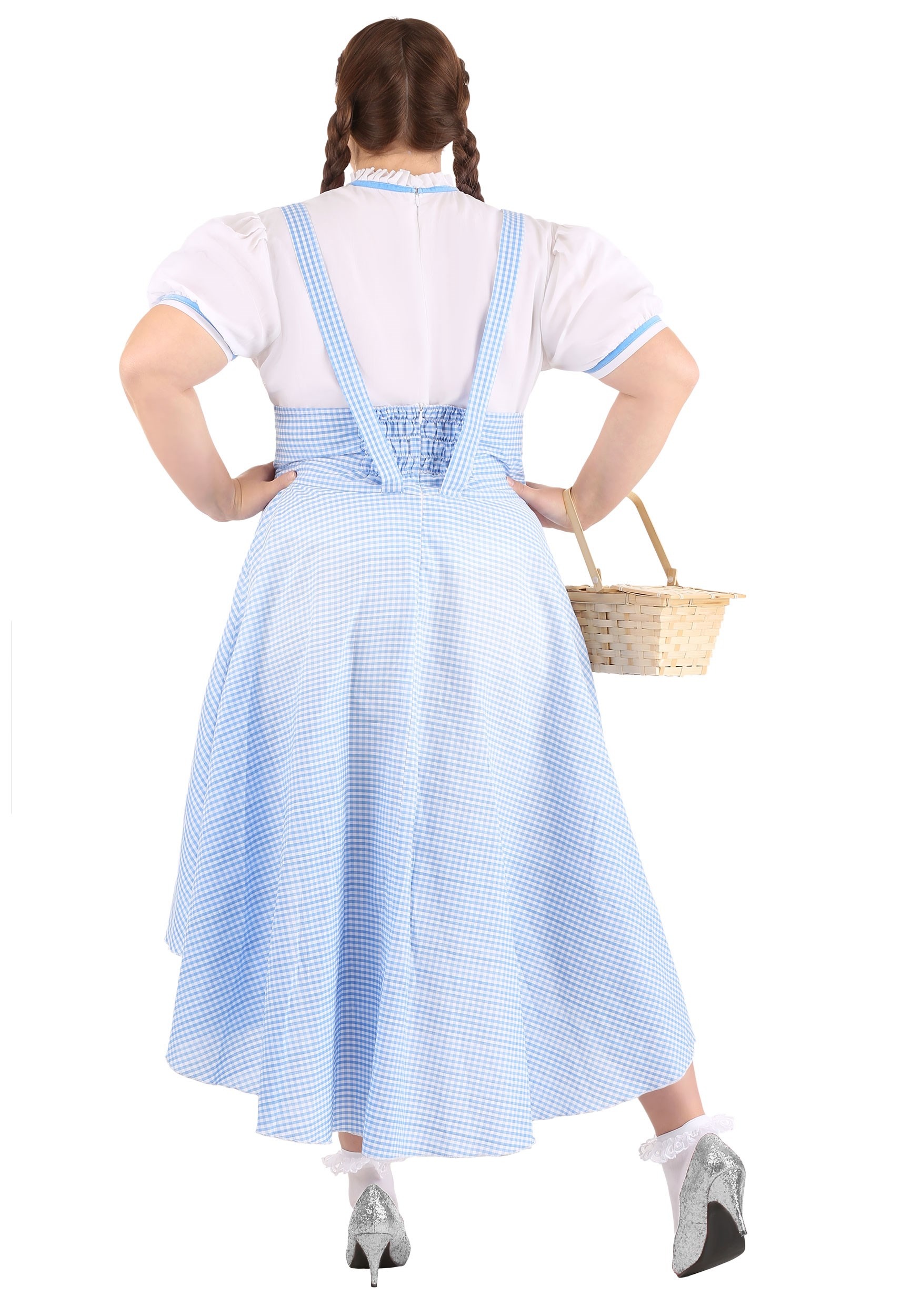 Women's Plus Size Kansas Girl High Low Costume
