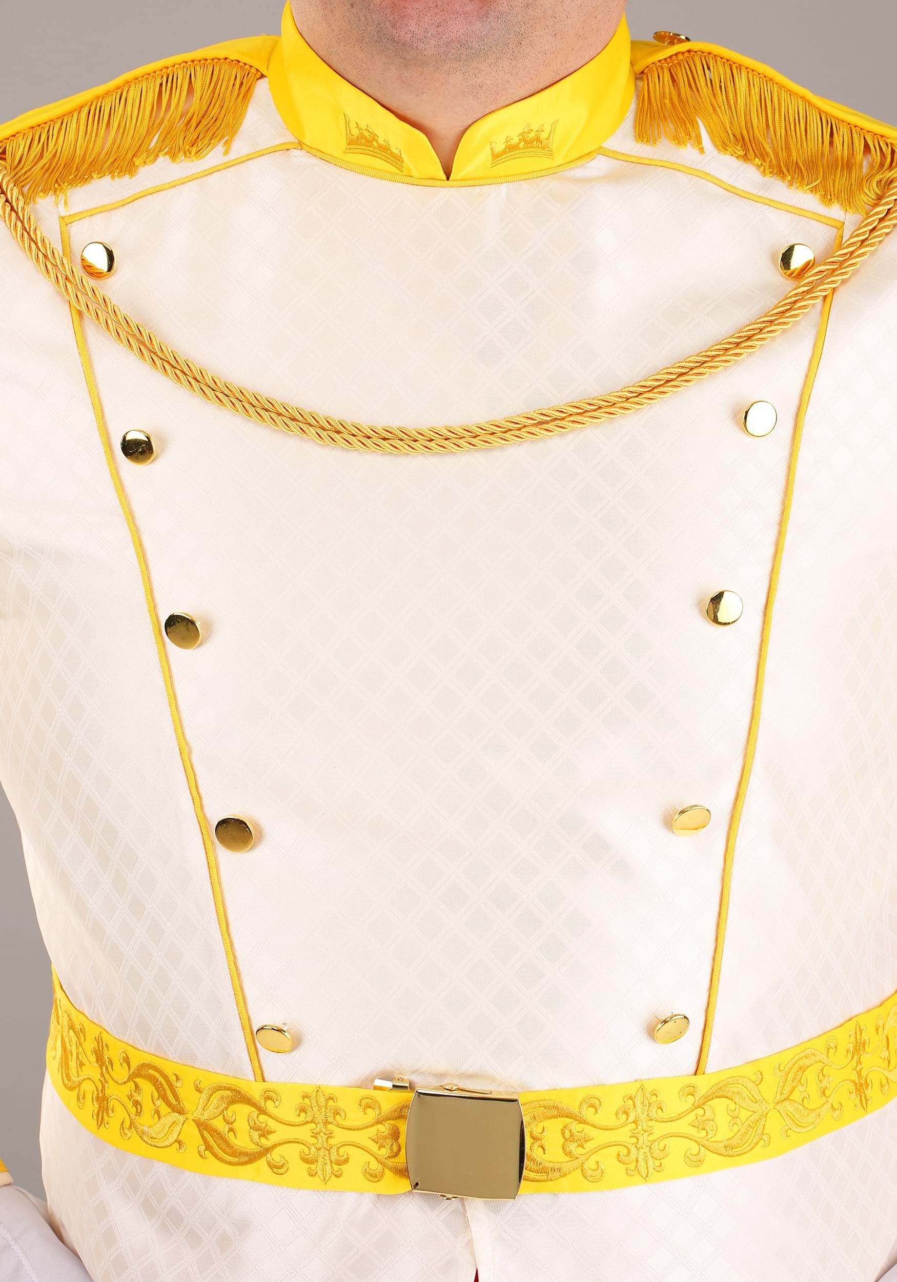 Men's Plus Size Prince Charming Costume from Disney's Cinderella