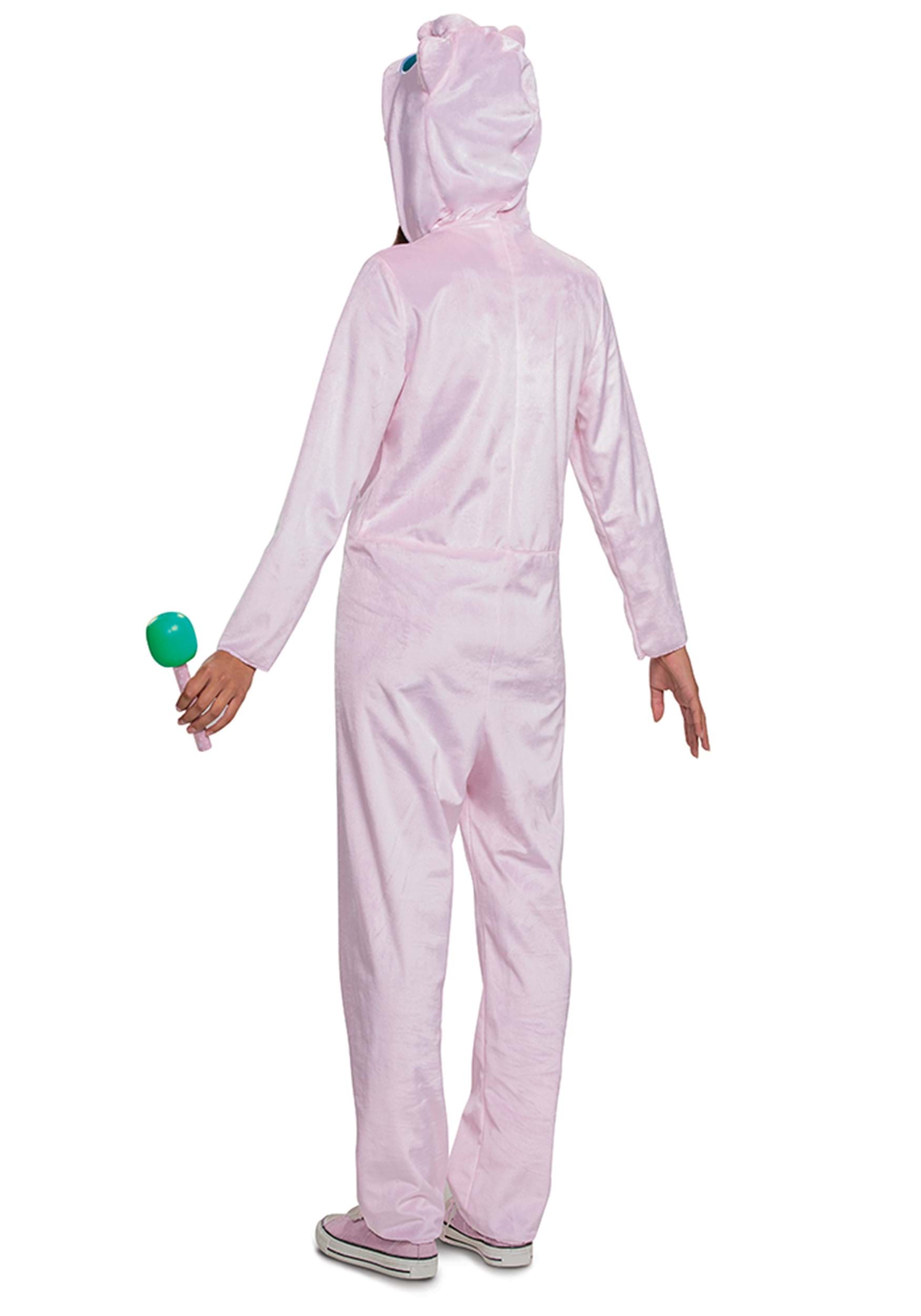 Classic Pok茅mon Jigglypuff Hooded Jumpsuit Costume 2 Classic Pok茅mon Jigglypuff Hooded Jumpsuit Costume
