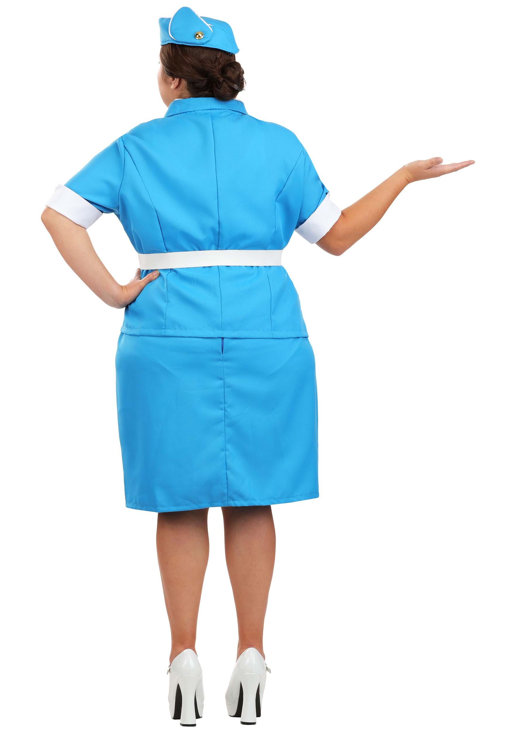 Plus Size Flight Crew Women's Costume