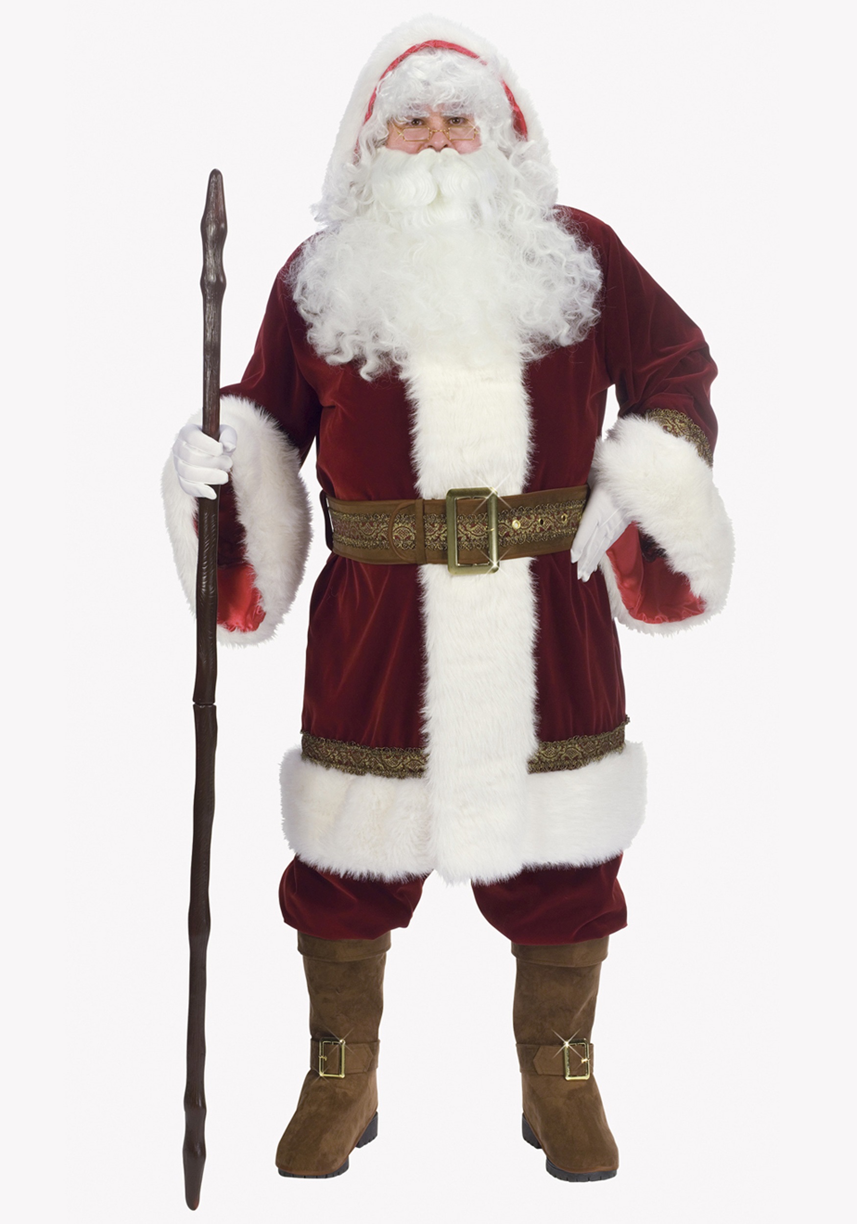 Deluxe Old Time St. Nick Adult Costume