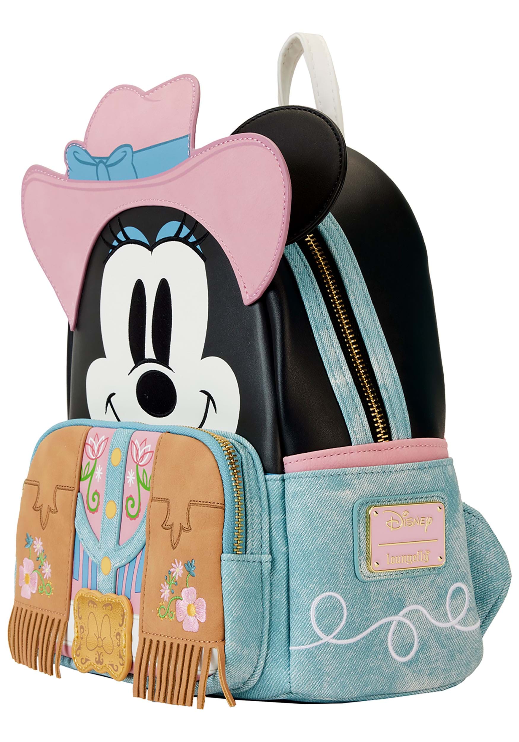 Loungefly Disney Western Minnie Mouse Cosplay Mini Backpack 2 Loungefly Disney Western Minnie Mouse Cosplay Mini Backpack