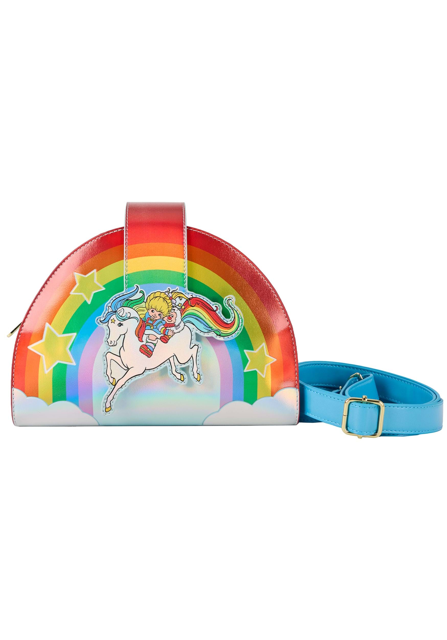 Loungefly Hallmark Rainbow Brite and Starlite Crossbody Bag 1 Loungefly Hallmark Rainbow Brite and Starlite Crossbody Bag