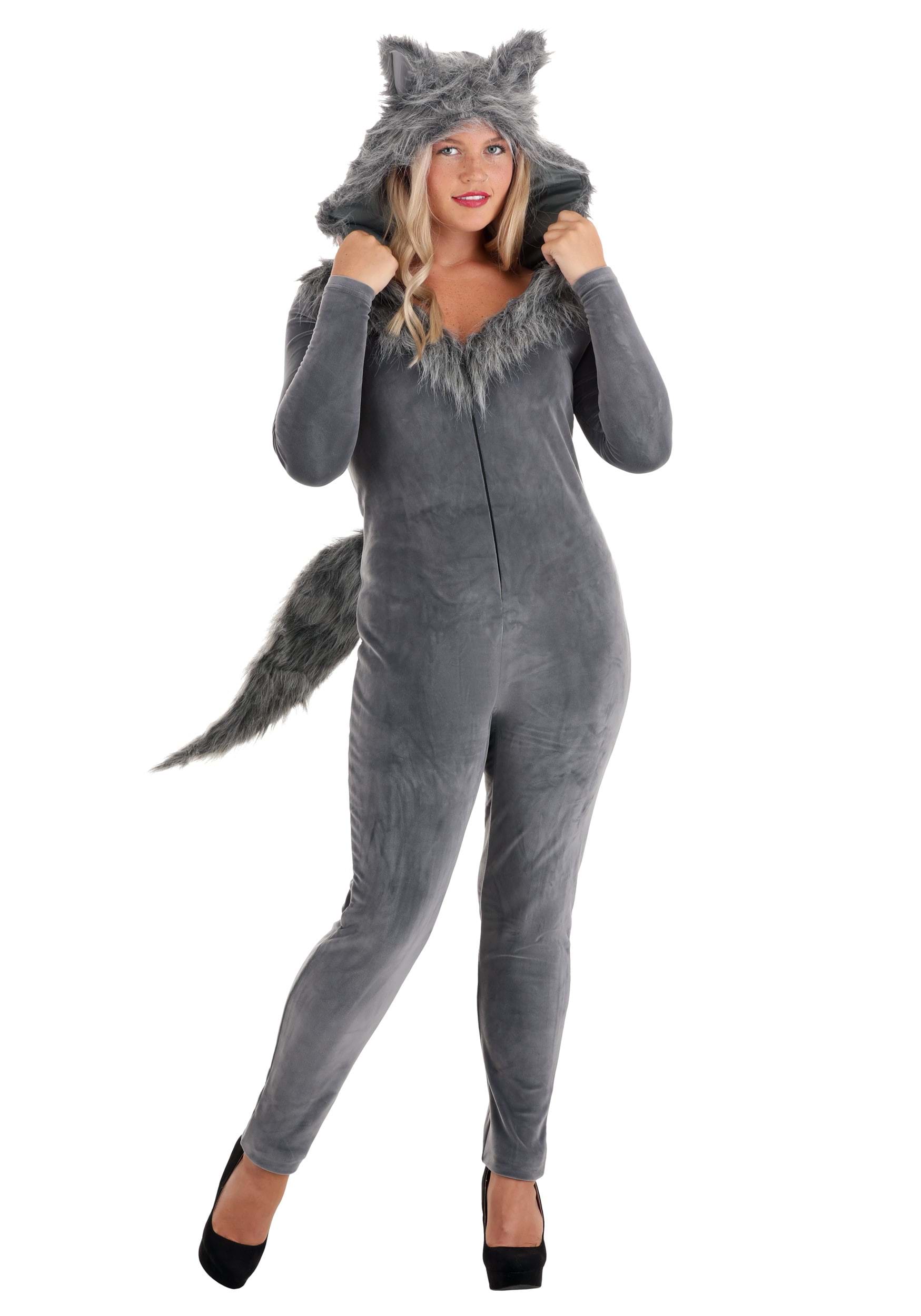 Grey Wolf Costume for Women