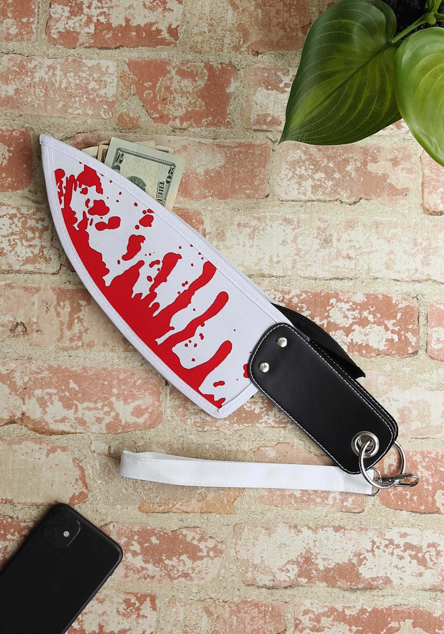 Bloody Killer Knife Purse Accessory