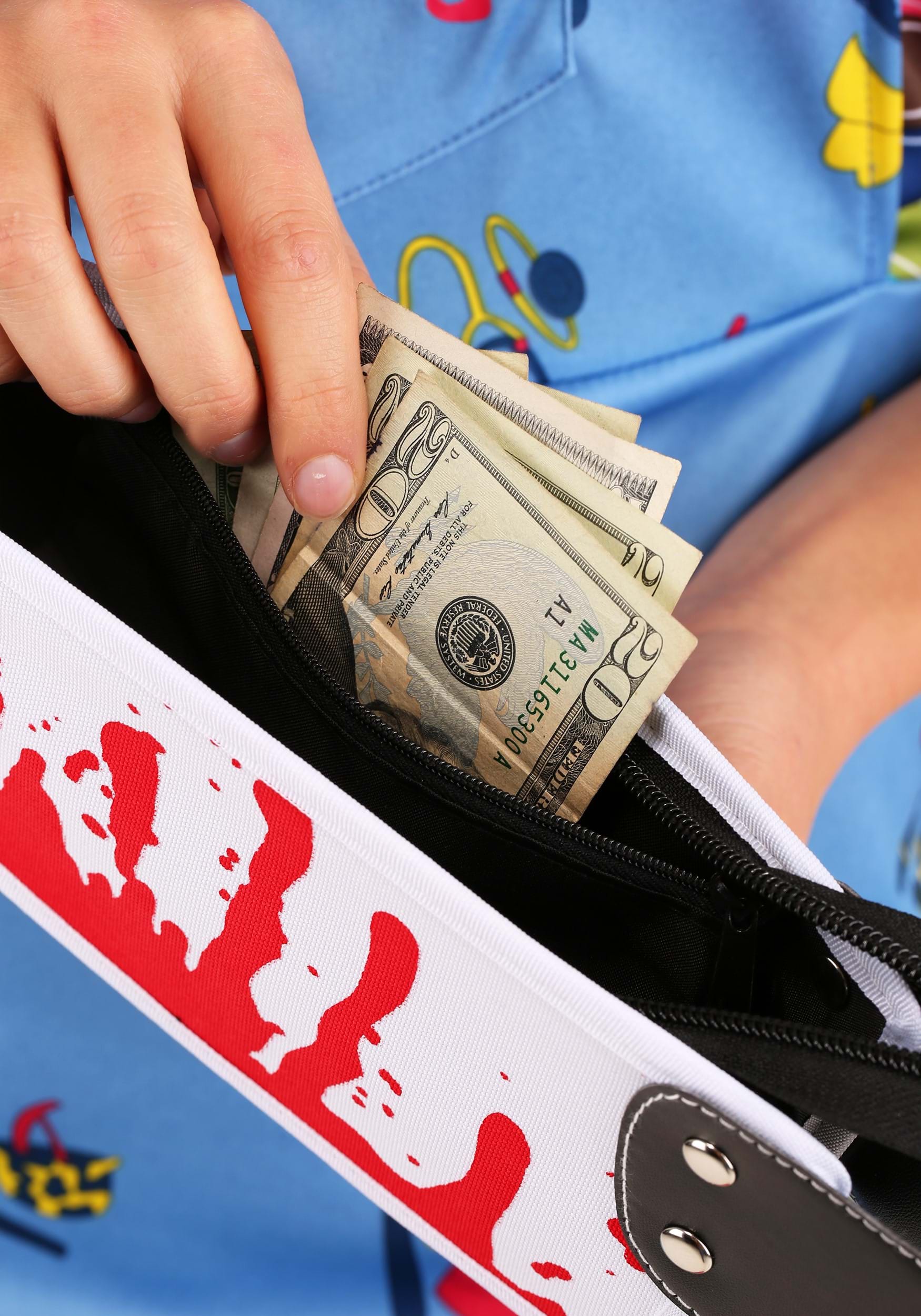 Bloody Killer Knife Purse Accessory