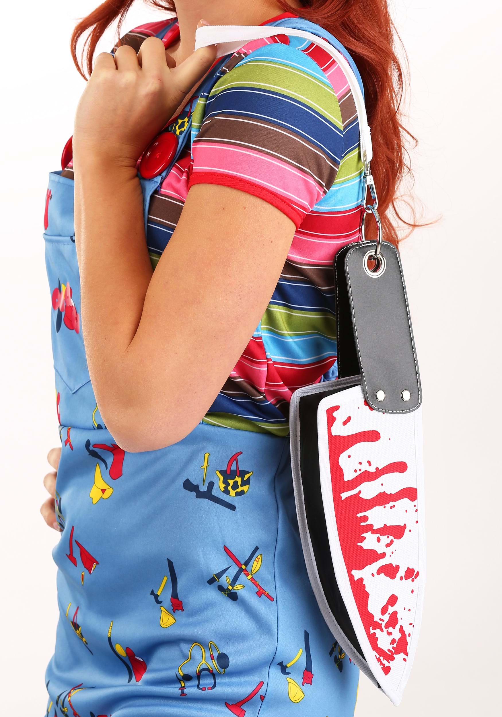 Bloody Killer Knife Purse Accessory