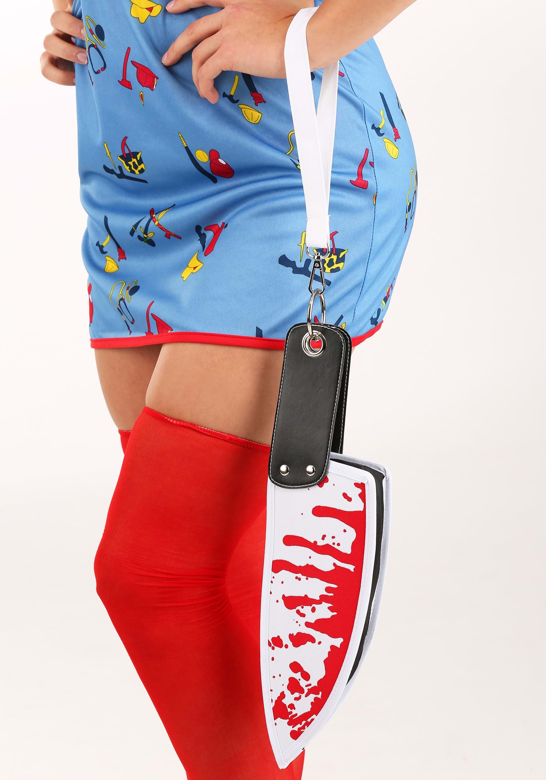Bloody Killer Knife Purse Accessory