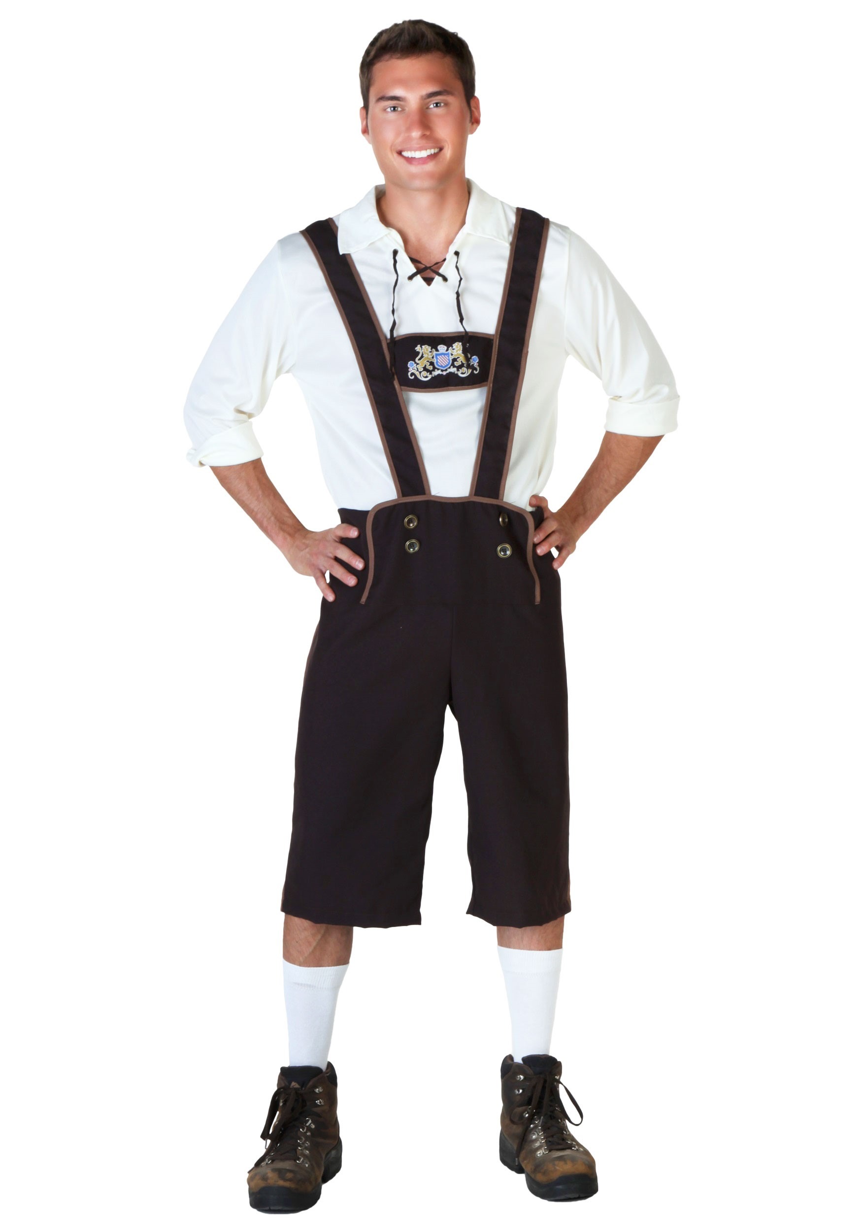 Lederhosen German Costume for Adults