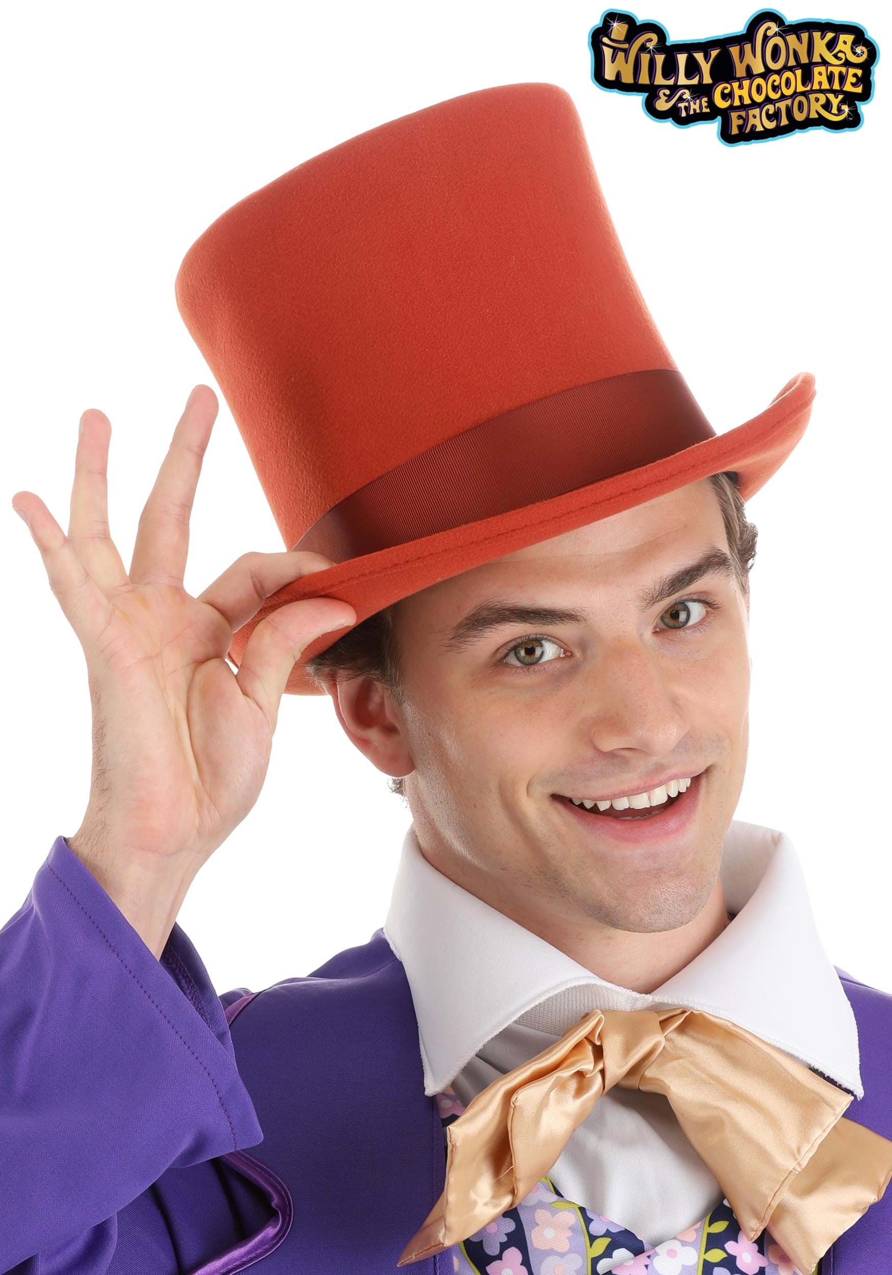 Authentic Willy Wonka Men's Hat
