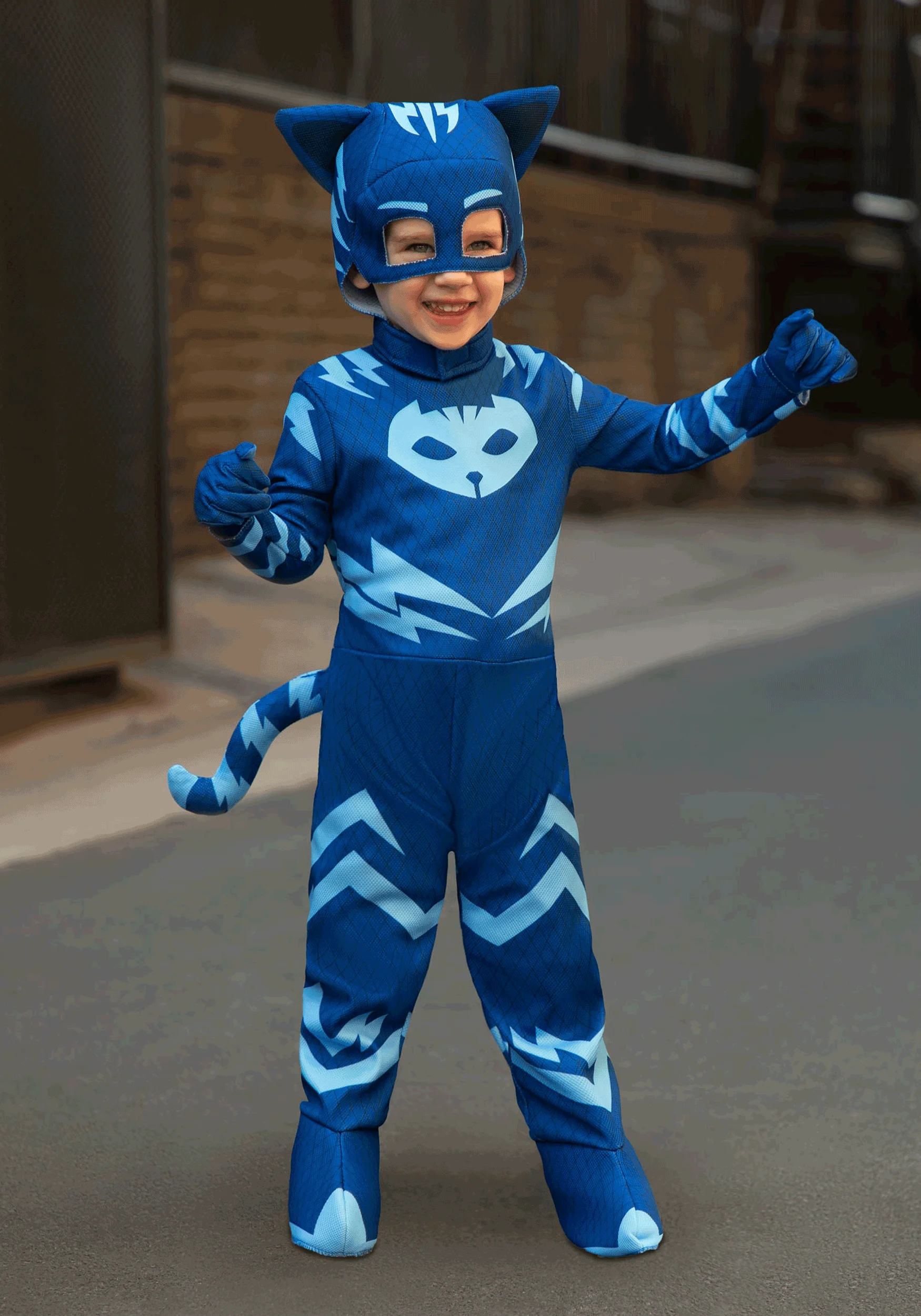 Deluxe PJ Masks Cat Costume for Kids