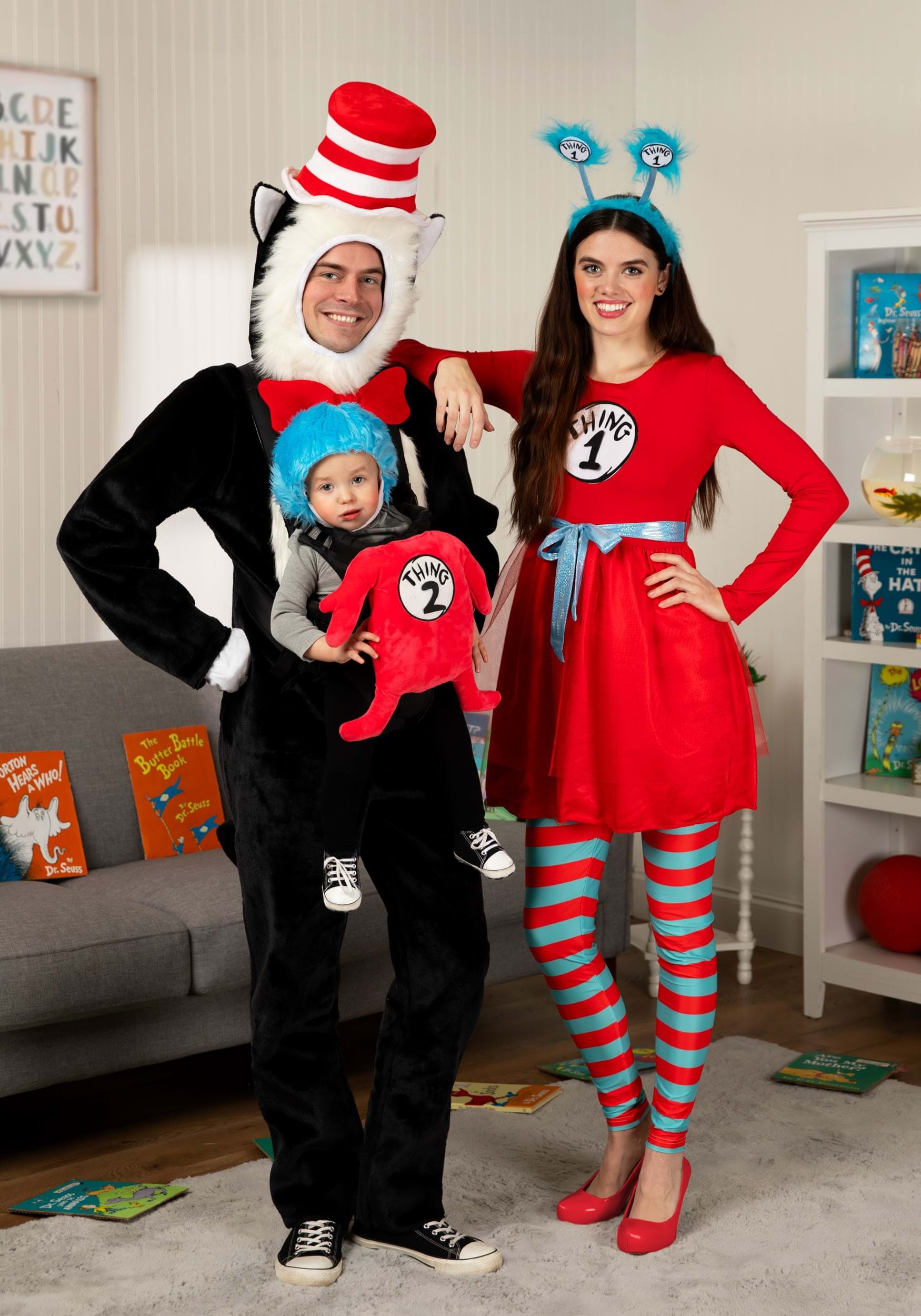 Adult Cat in the Hat Premium Costume