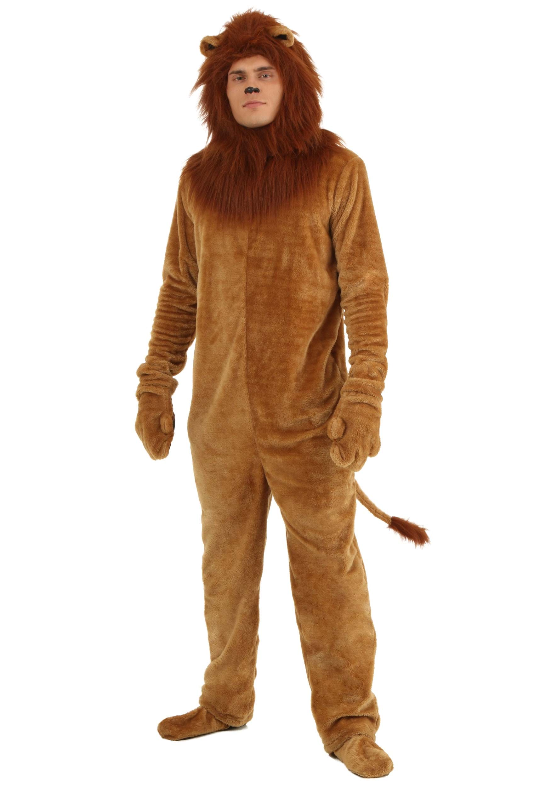Deluxe Lion Adult Plus Size Costume