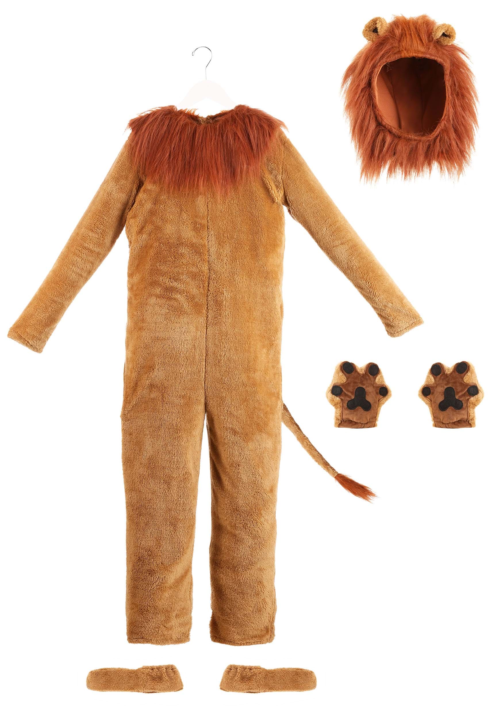 Deluxe Lion Adult Plus Size Costume