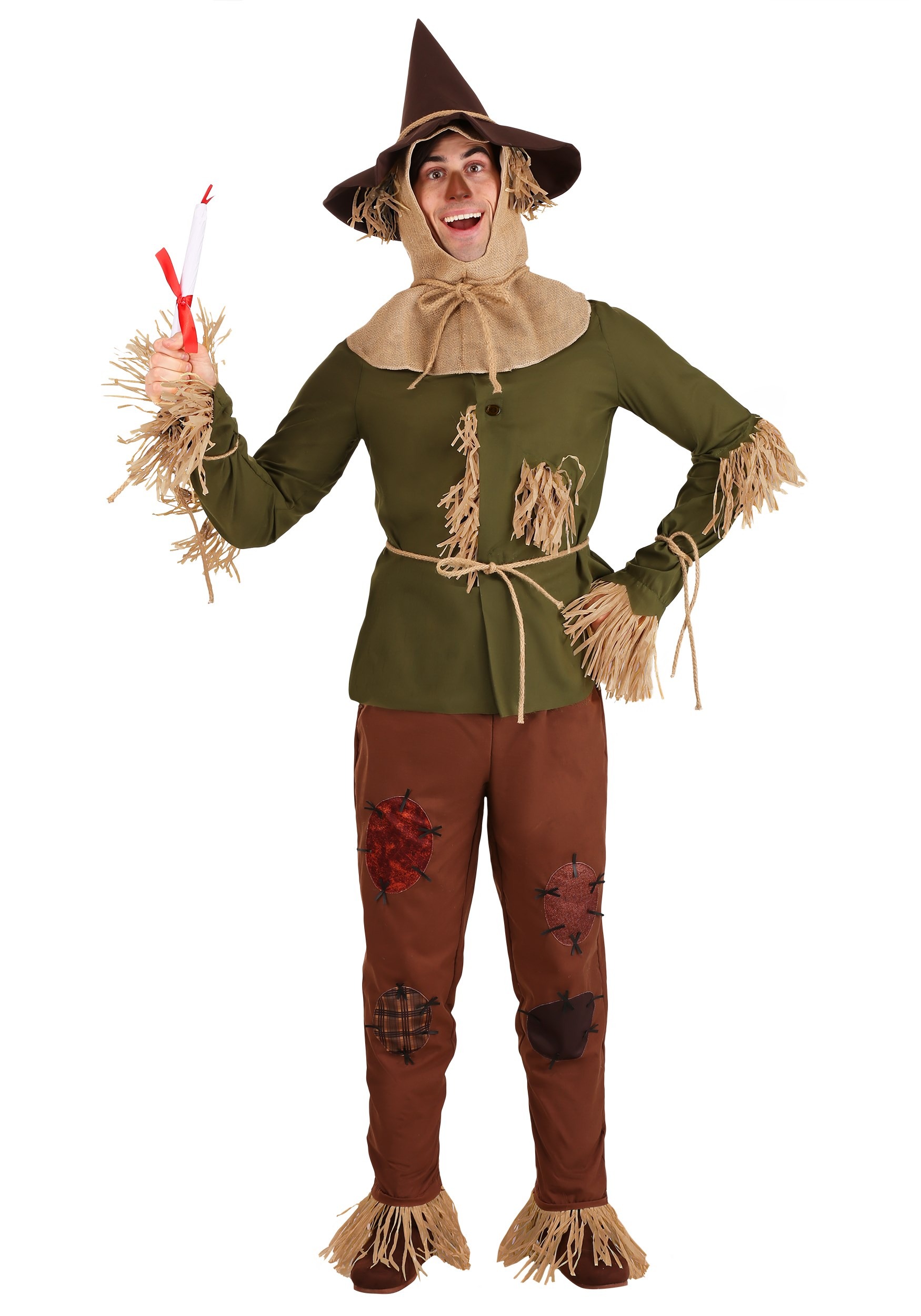Plus Size Wizard of Oz Scarecrow Costume for Men