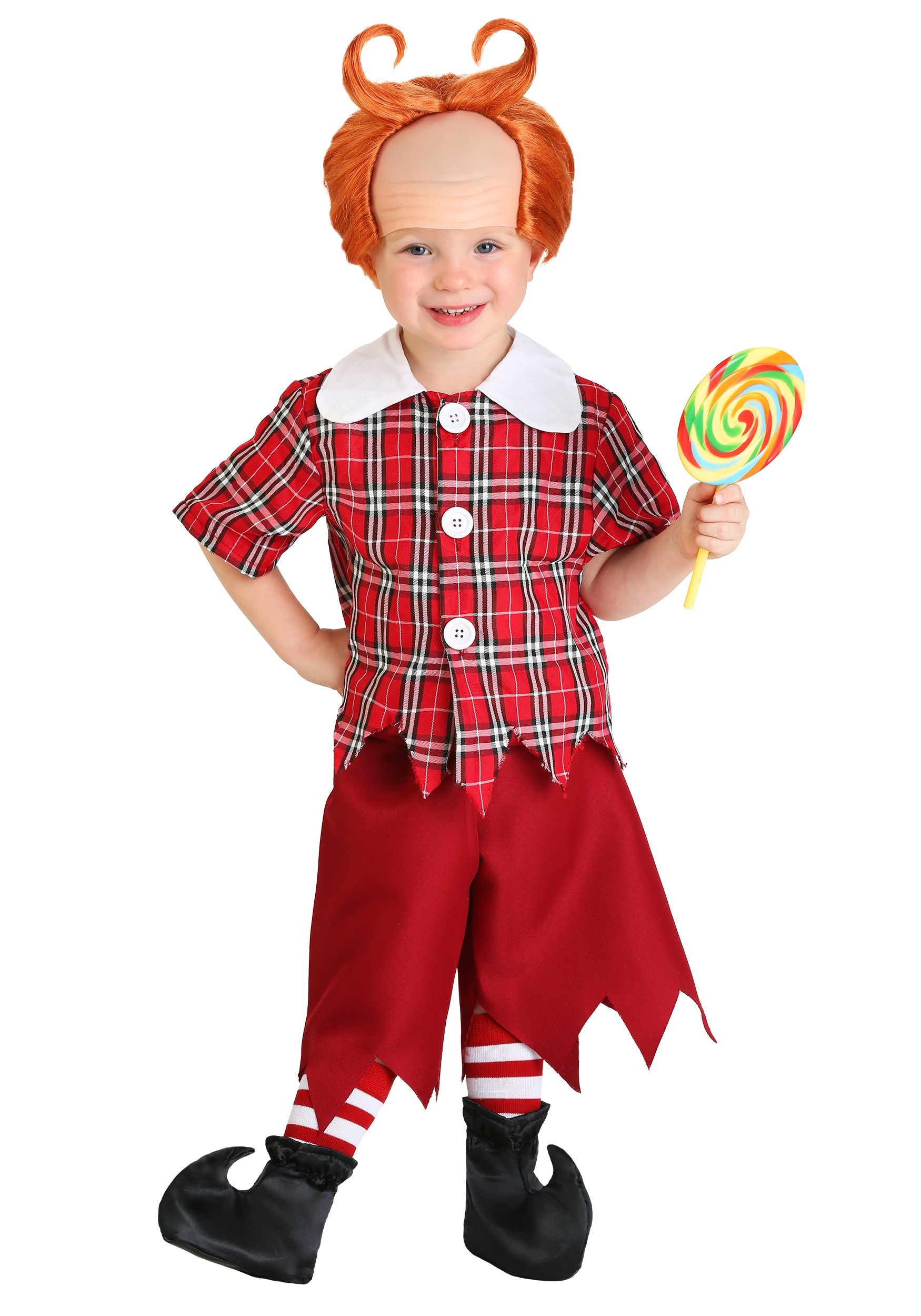 Red Munchkin Costume for Toddlers 1 Red Munchkin Costume for Toddlers