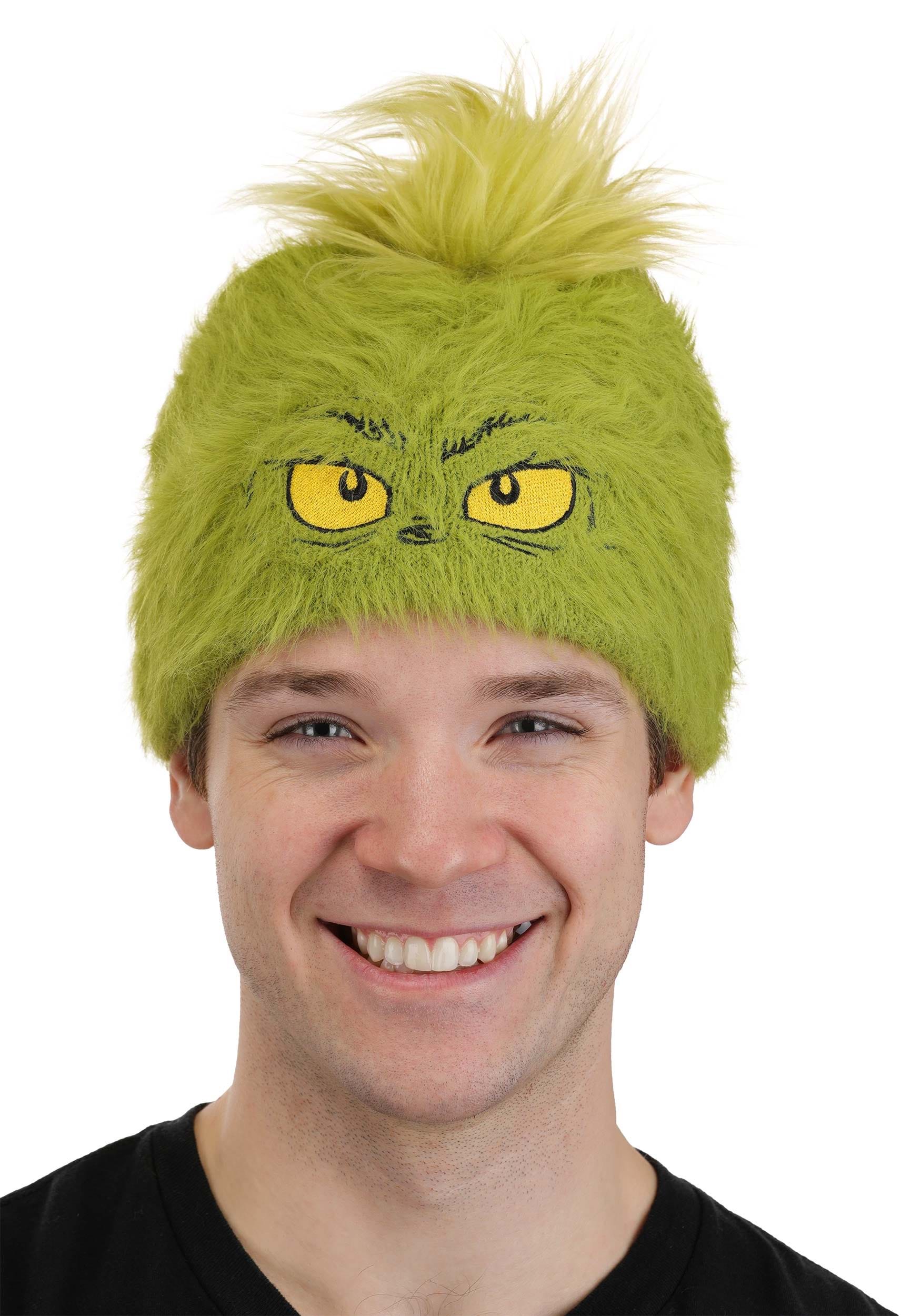 Adult Dr. Seuss Grinch Fuzzy Beanie