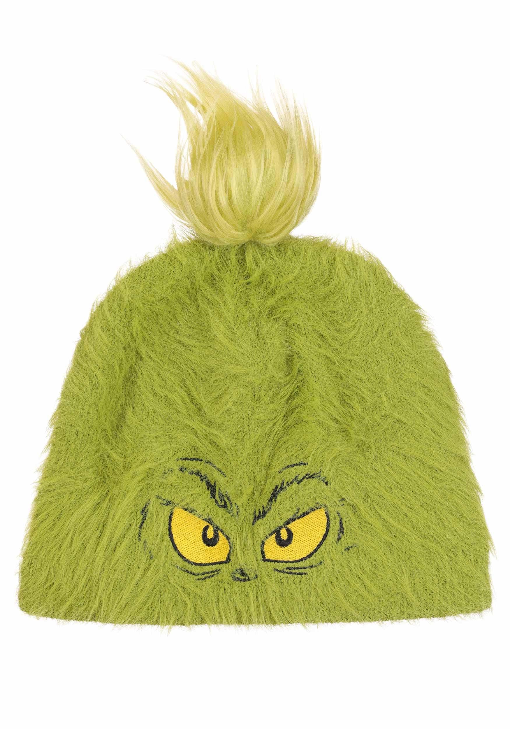 Adult Dr. Seuss Grinch Fuzzy Beanie