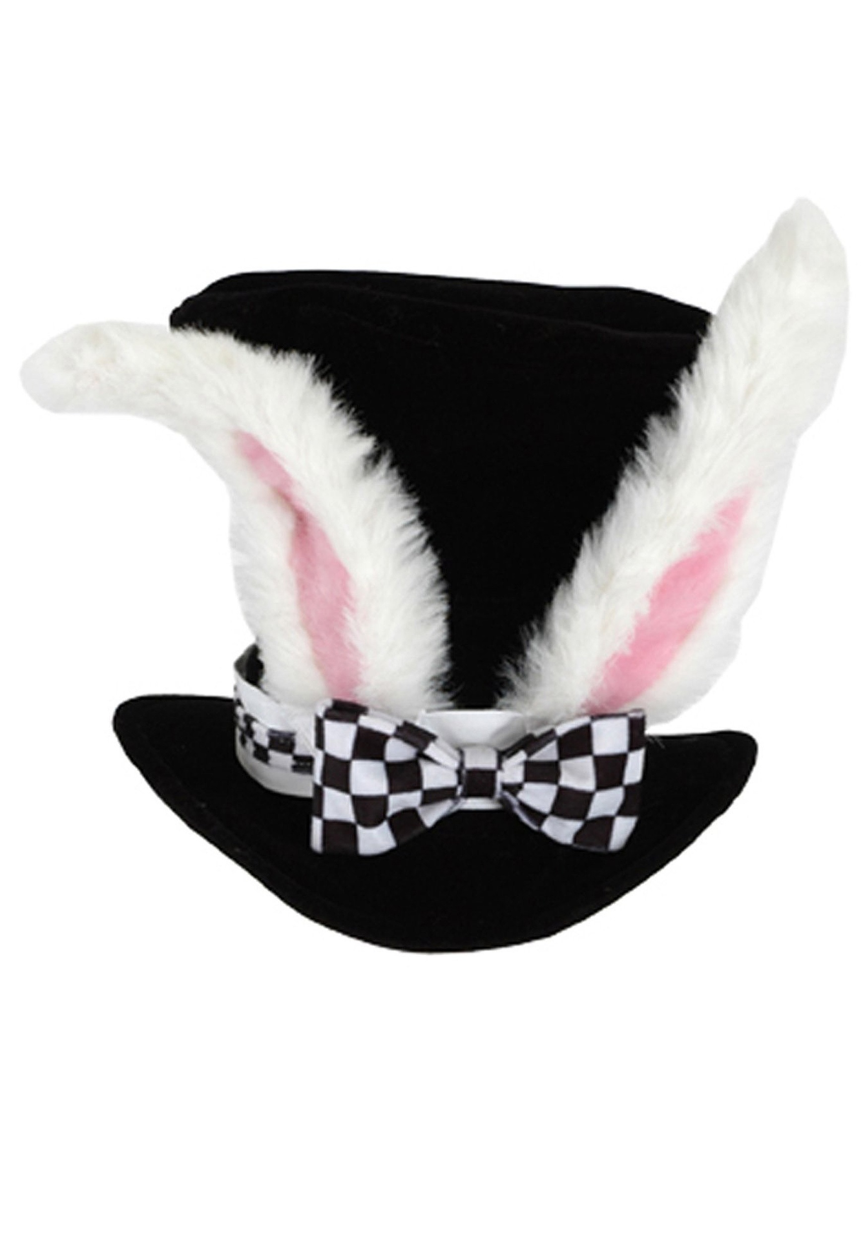 White Rabbit Wonderland Costume Adult Top Hat