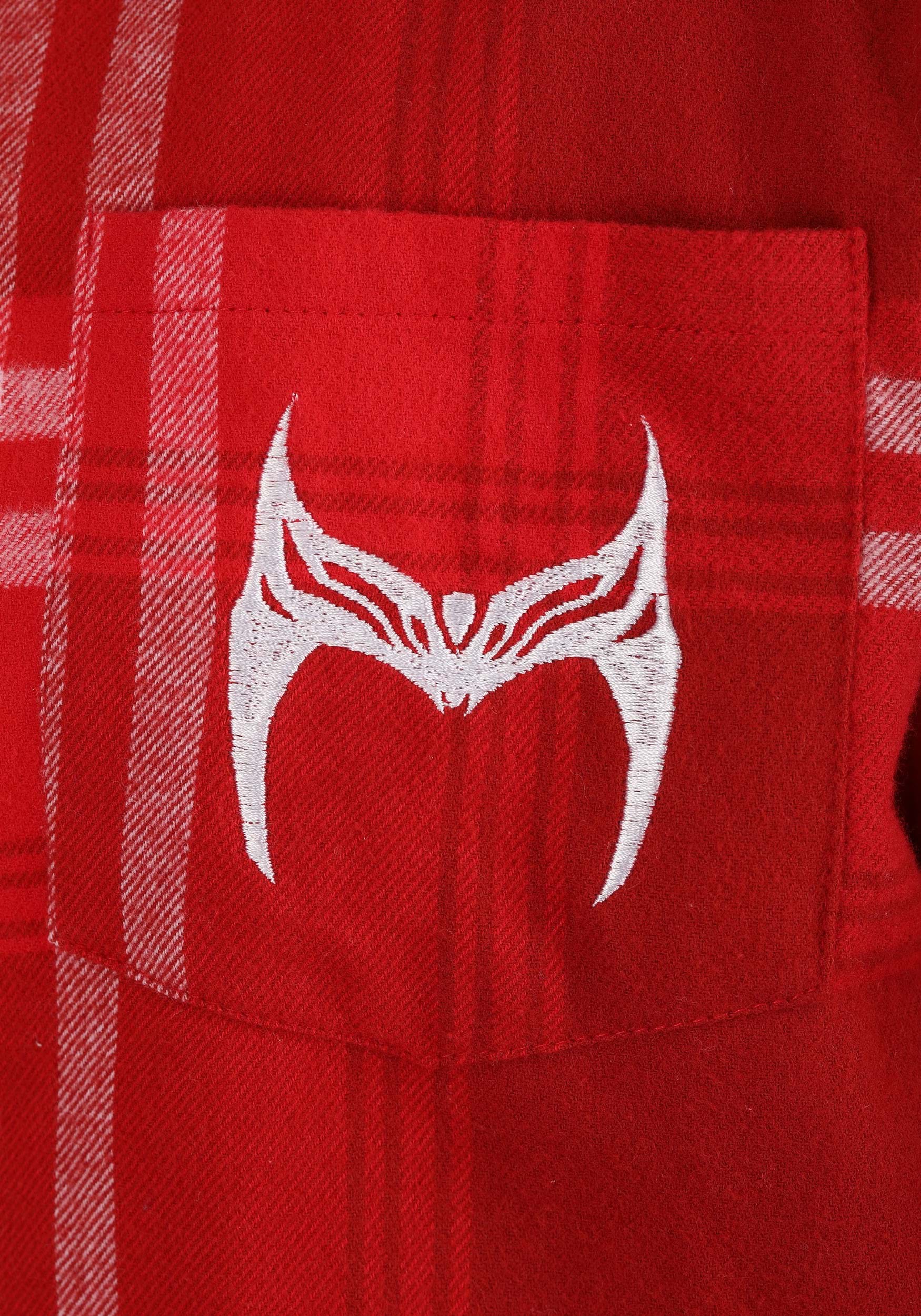 Cakeworthy Marvel Scarlett Witch Flannel for Adults 6 Cakeworthy Marvel Scarlett Witch Flannel for Adults