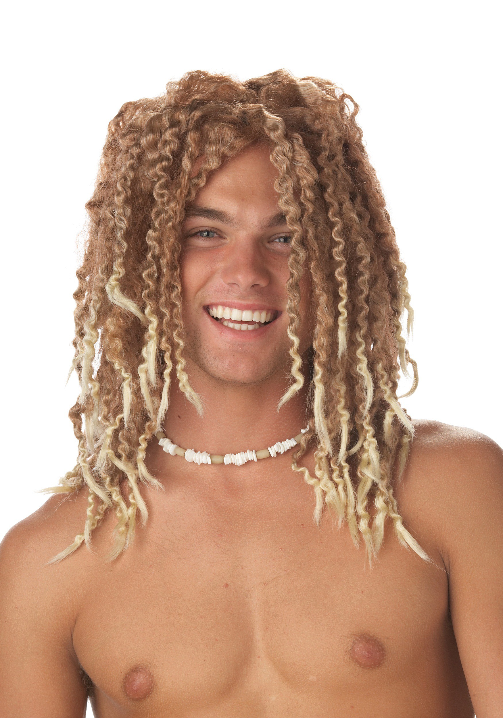 Beach Bum Wig For Men