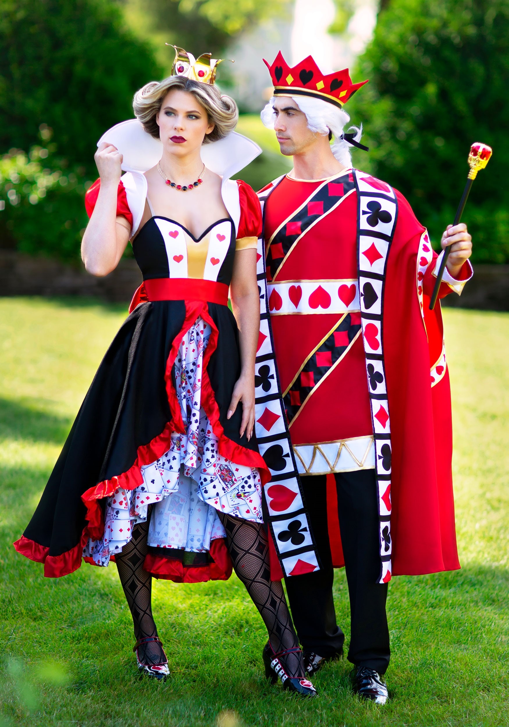 Men's King of Hearts Halloween Costume 4 Men's King of Hearts Halloween Costume