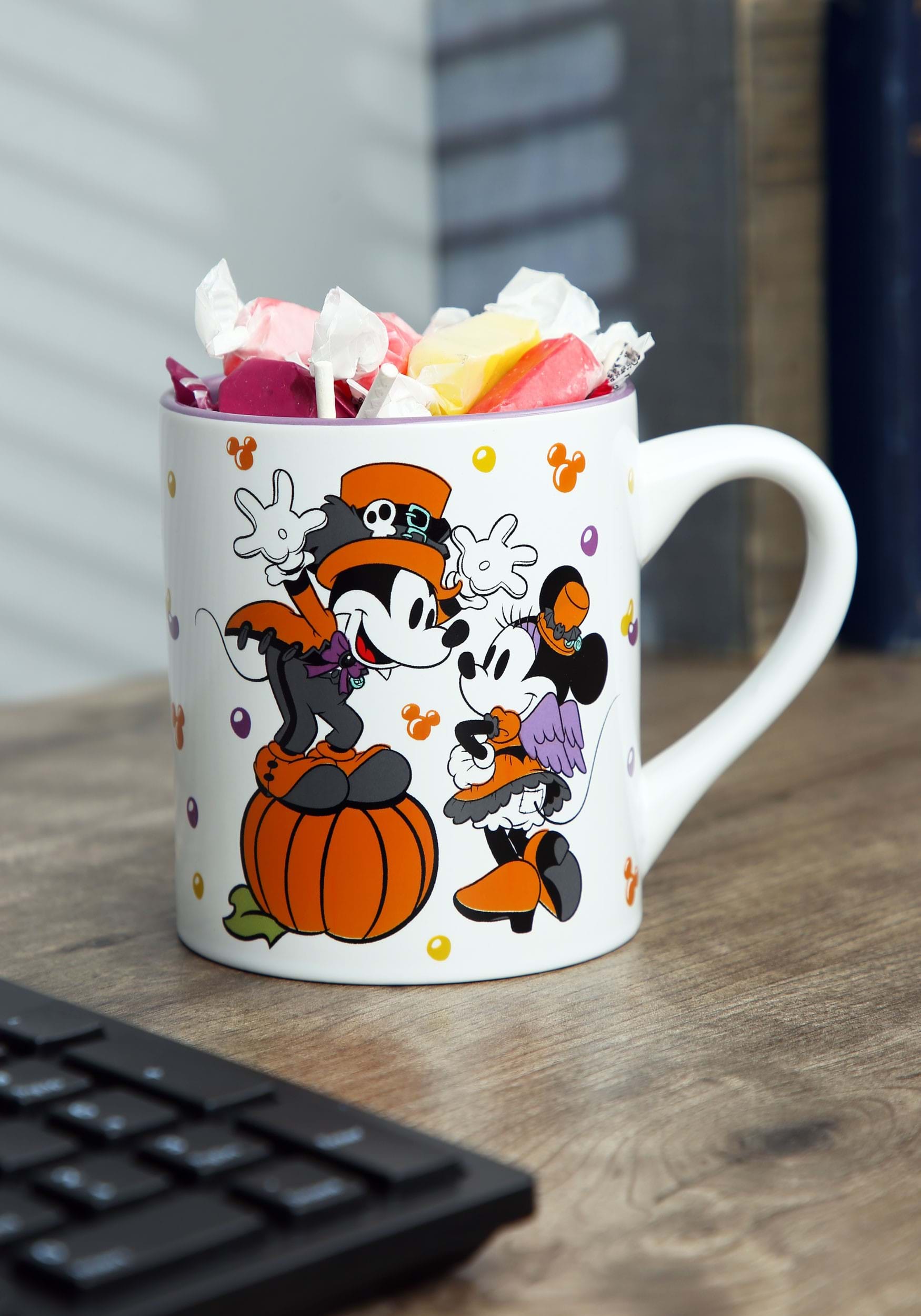 Disney Mickey and Minnie Halloween Let's Party Mug