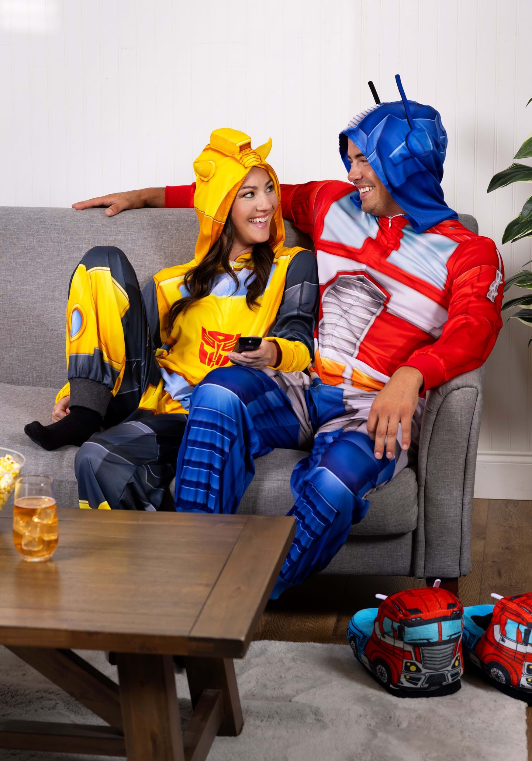 Transformers Optimus Prime Union Suit for Adults 2 Transformers Optimus Prime Union Suit for Adults