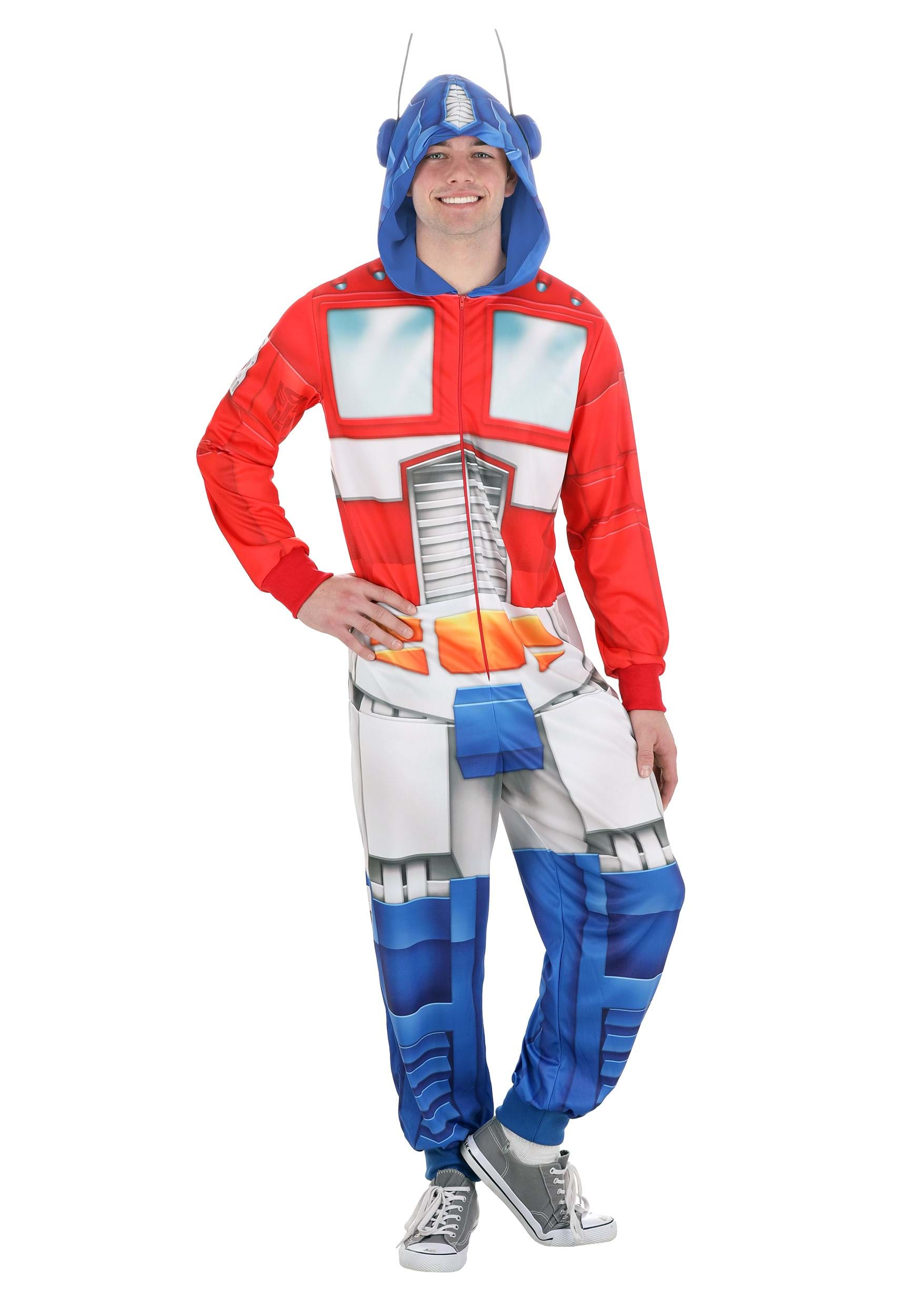 Transformers Optimus Prime Union Suit for Adults 3 Transformers Optimus Prime Union Suit for Adults